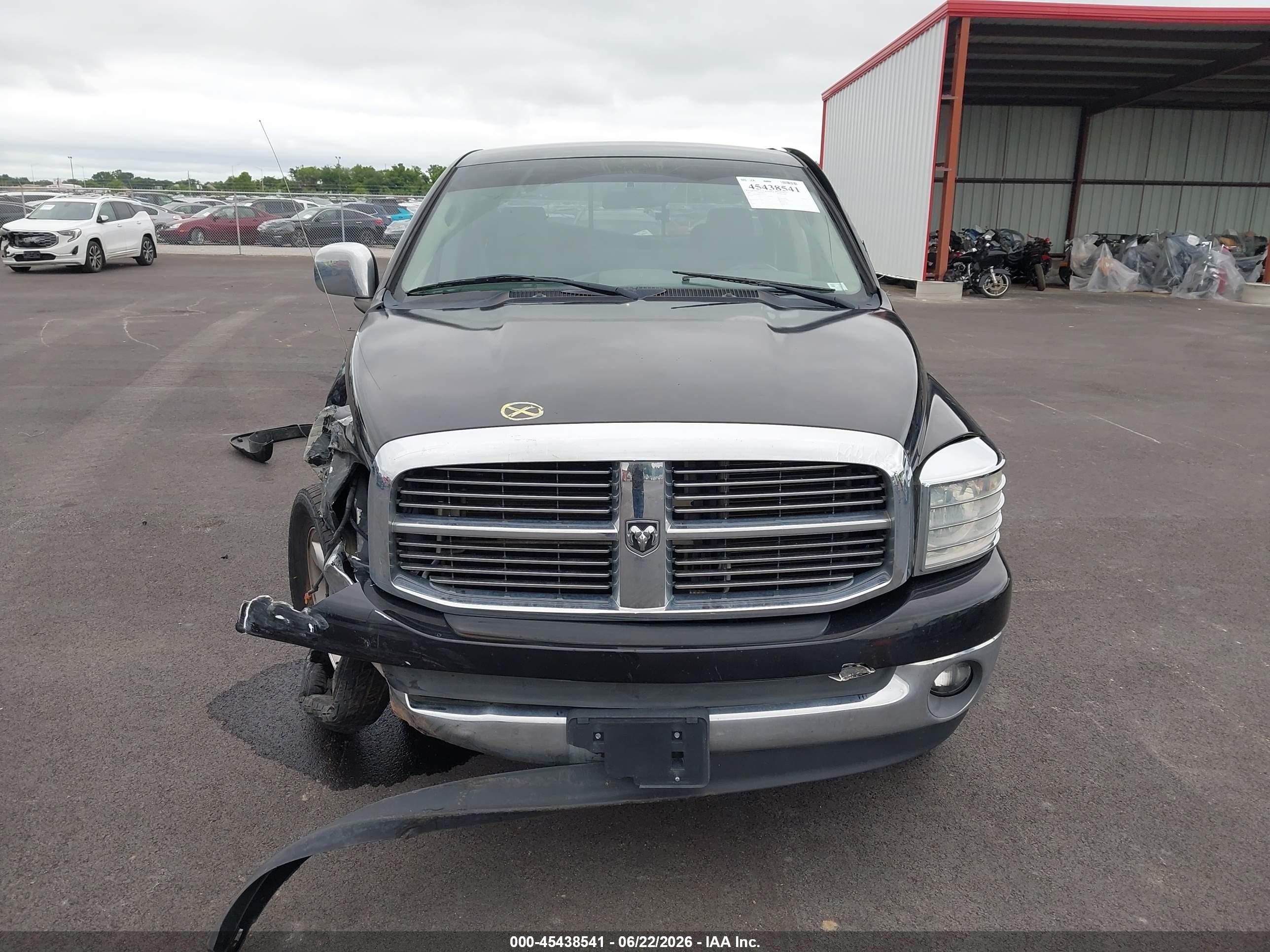 2007 Dodge Ram 1500 Slt Black vin: 1D7HA18P47S154576