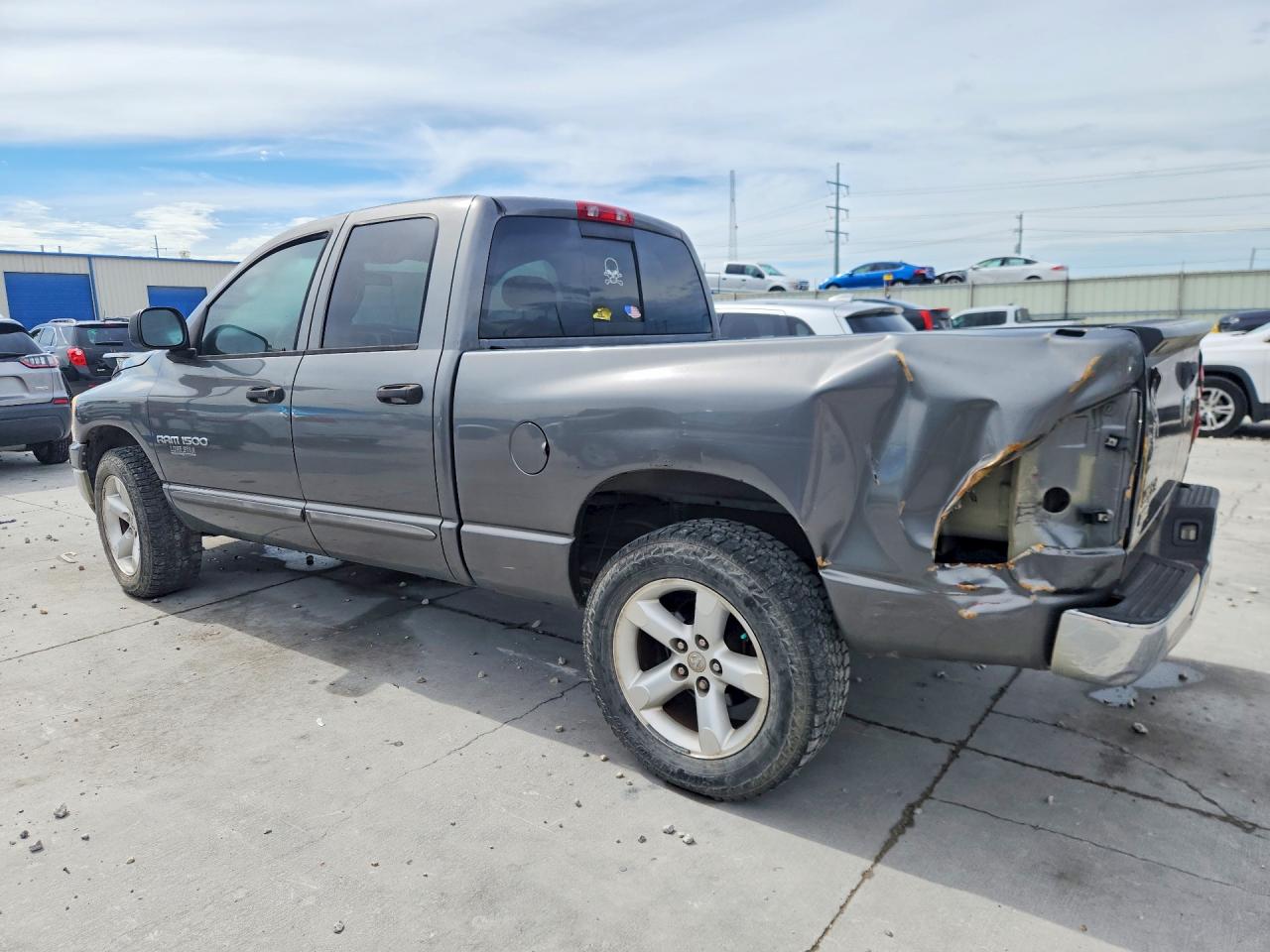 2007 Dodge Ram 1500 St Серый vin: 1D7HA18P47S181602