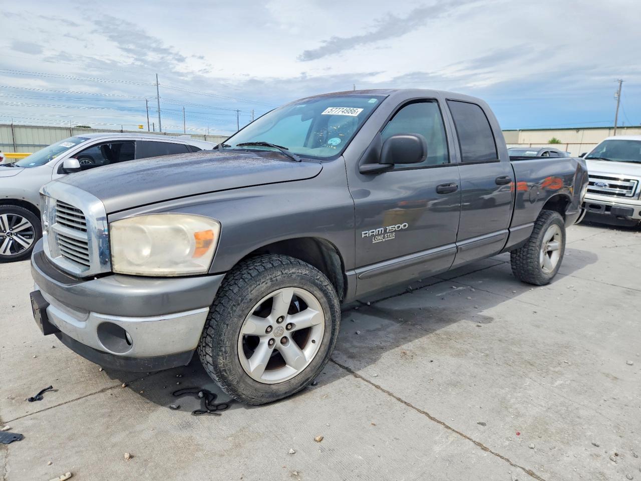 2007 Dodge Ram 1500 St Gray vin: 1D7HA18P47S181602