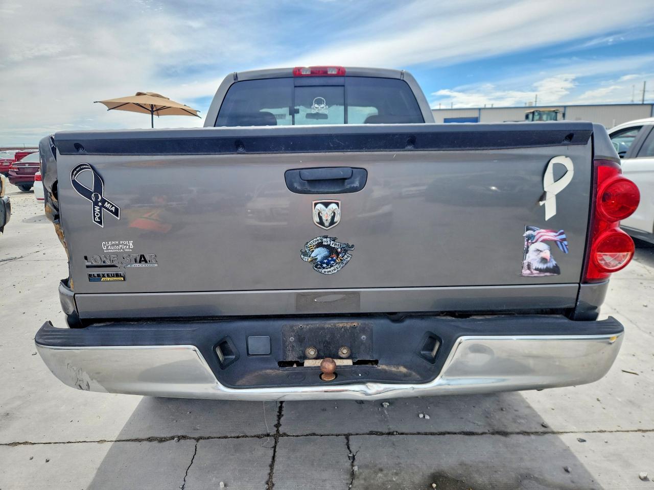 2007 Dodge Ram 1500 St Серый vin: 1D7HA18P47S181602