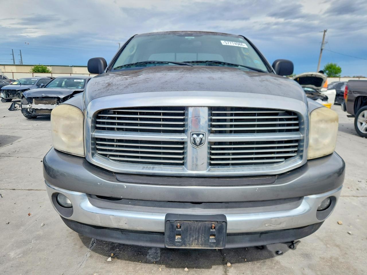 2007 Dodge Ram 1500 St Серый vin: 1D7HA18P47S181602