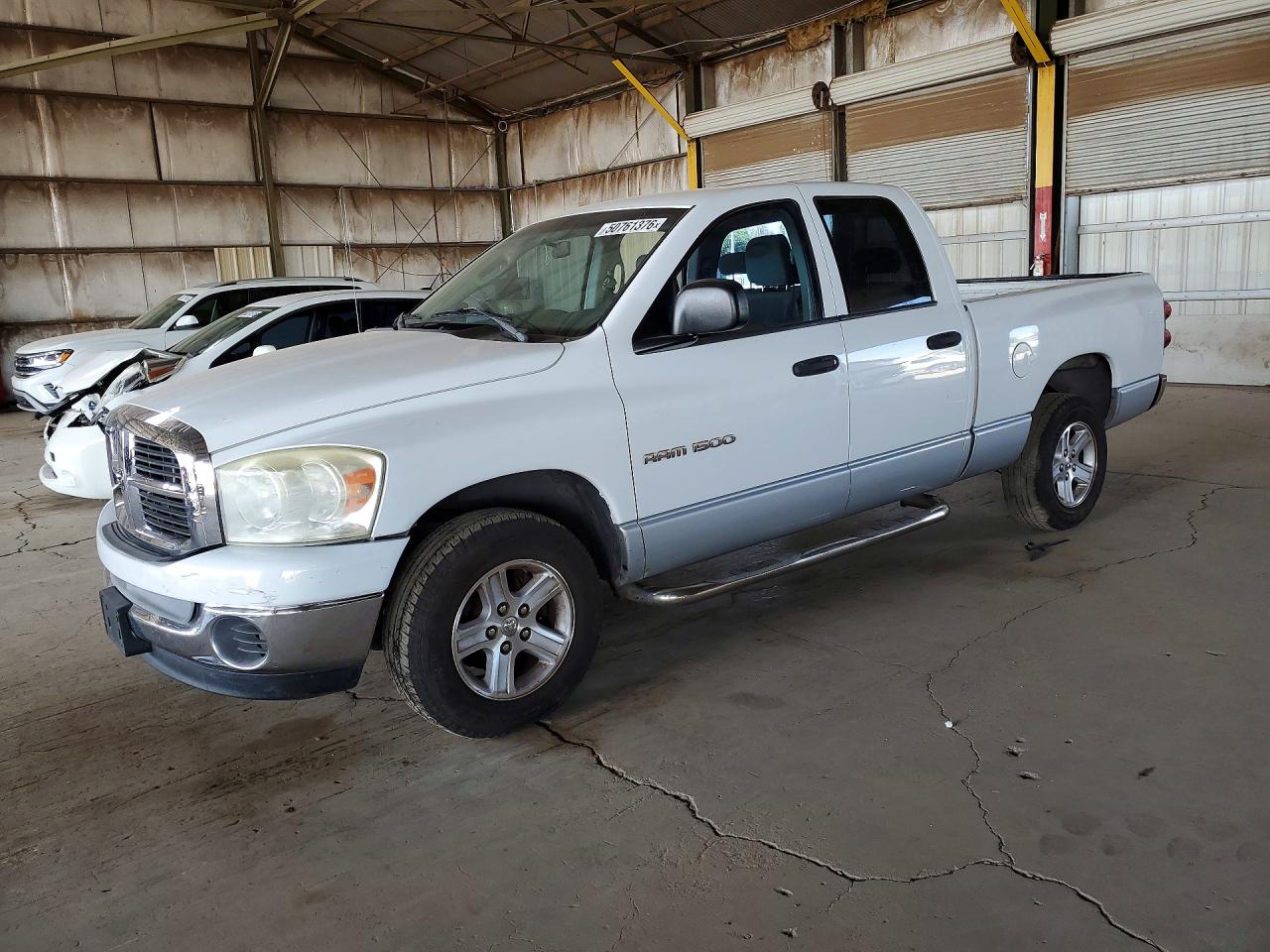 2007 Dodge Ram 1500 St White vin: 1D7HA18P57J555401