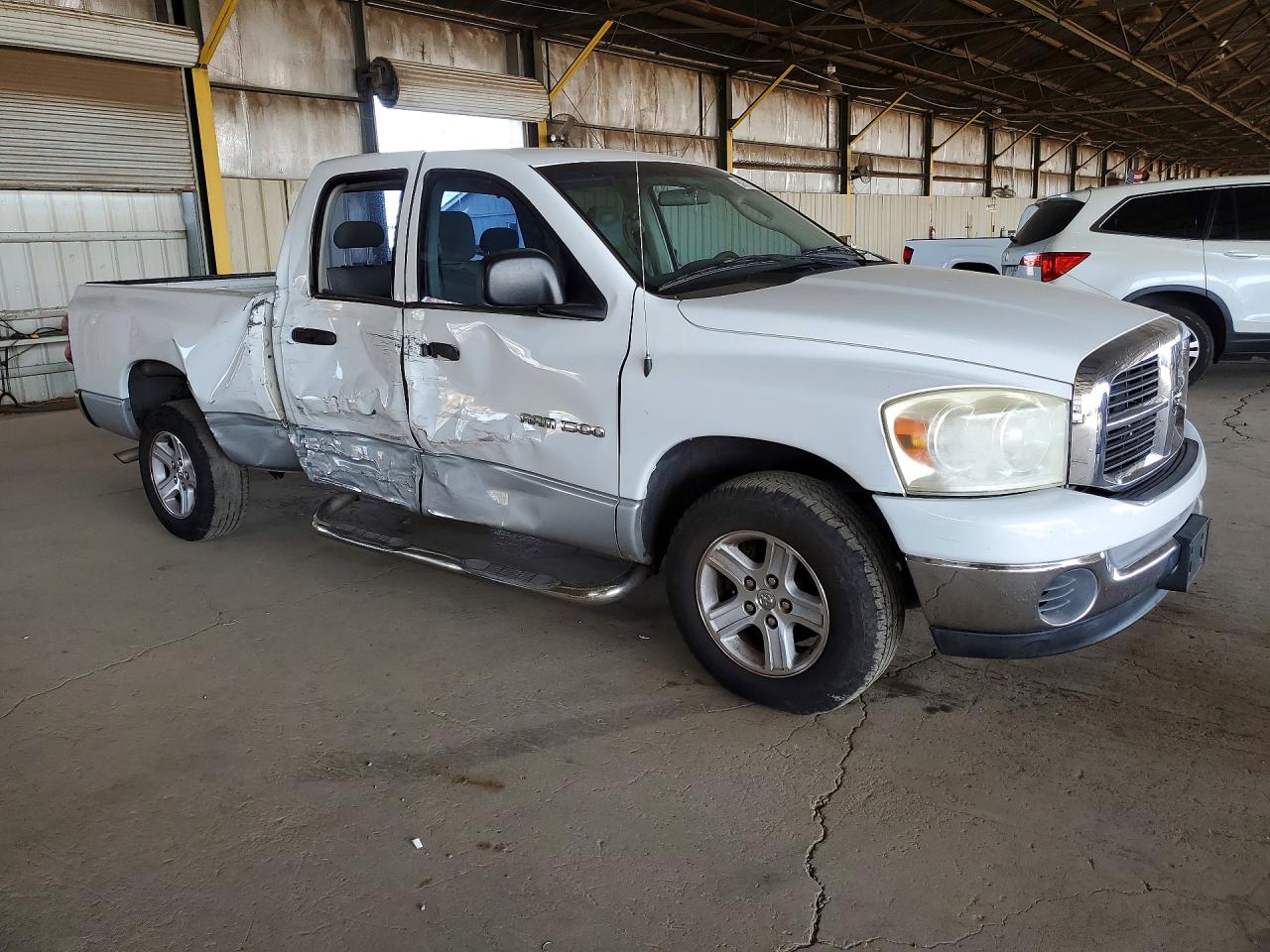 2007 Dodge Ram 1500 St White vin: 1D7HA18P57J555401