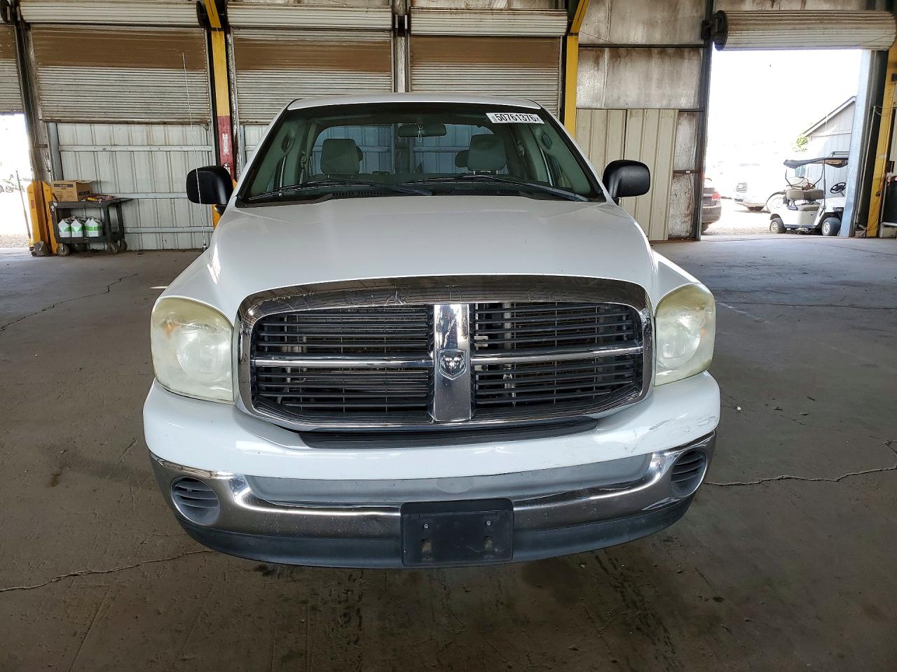 2007 Dodge Ram 1500 St White vin: 1D7HA18P57J555401