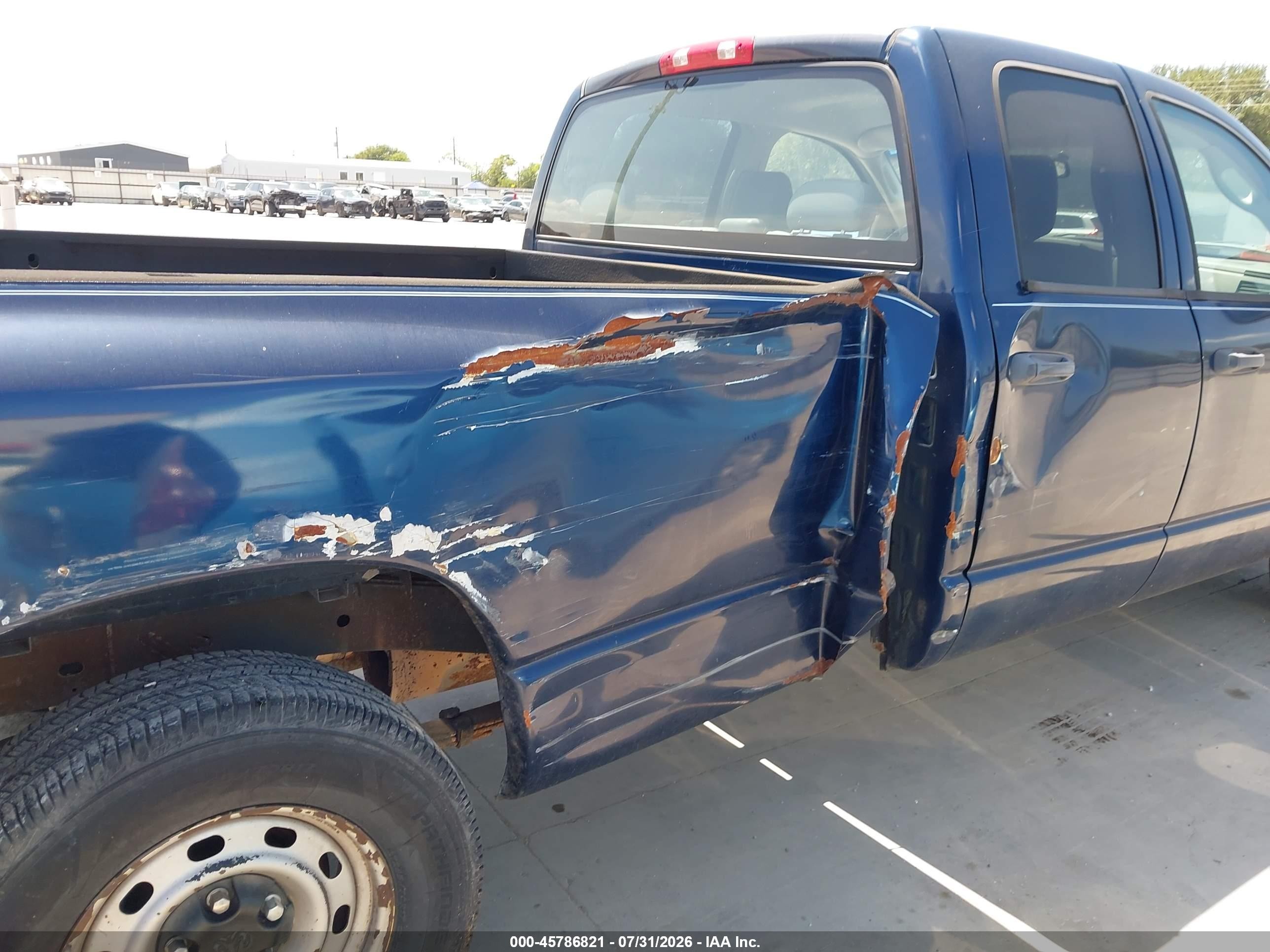 2007 Dodge Ram 1500 St Blue vin: 1D7HA18P57J583487