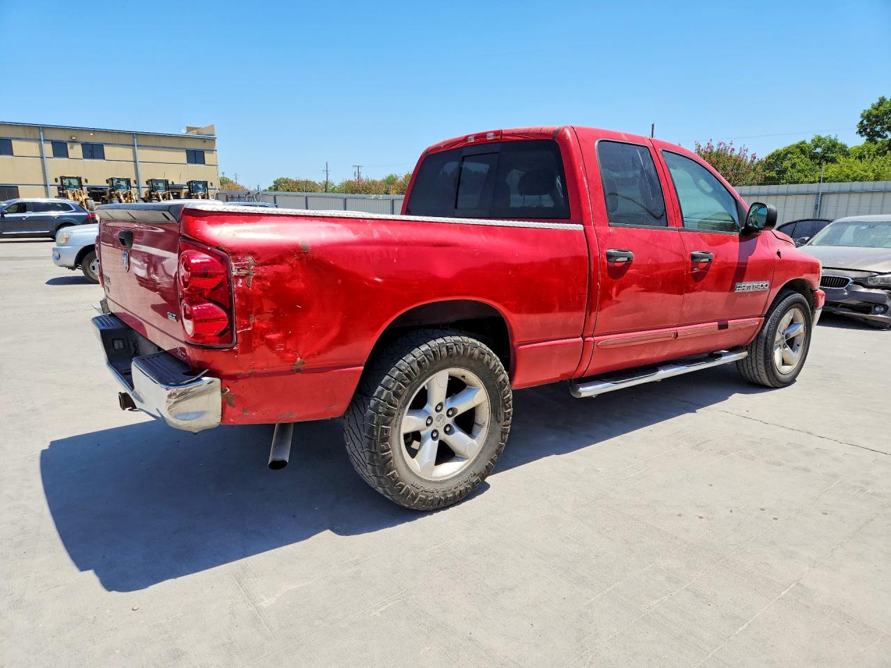 2007 Dodge Ram 1500 St Red vin: 1D7HA18P57S114376