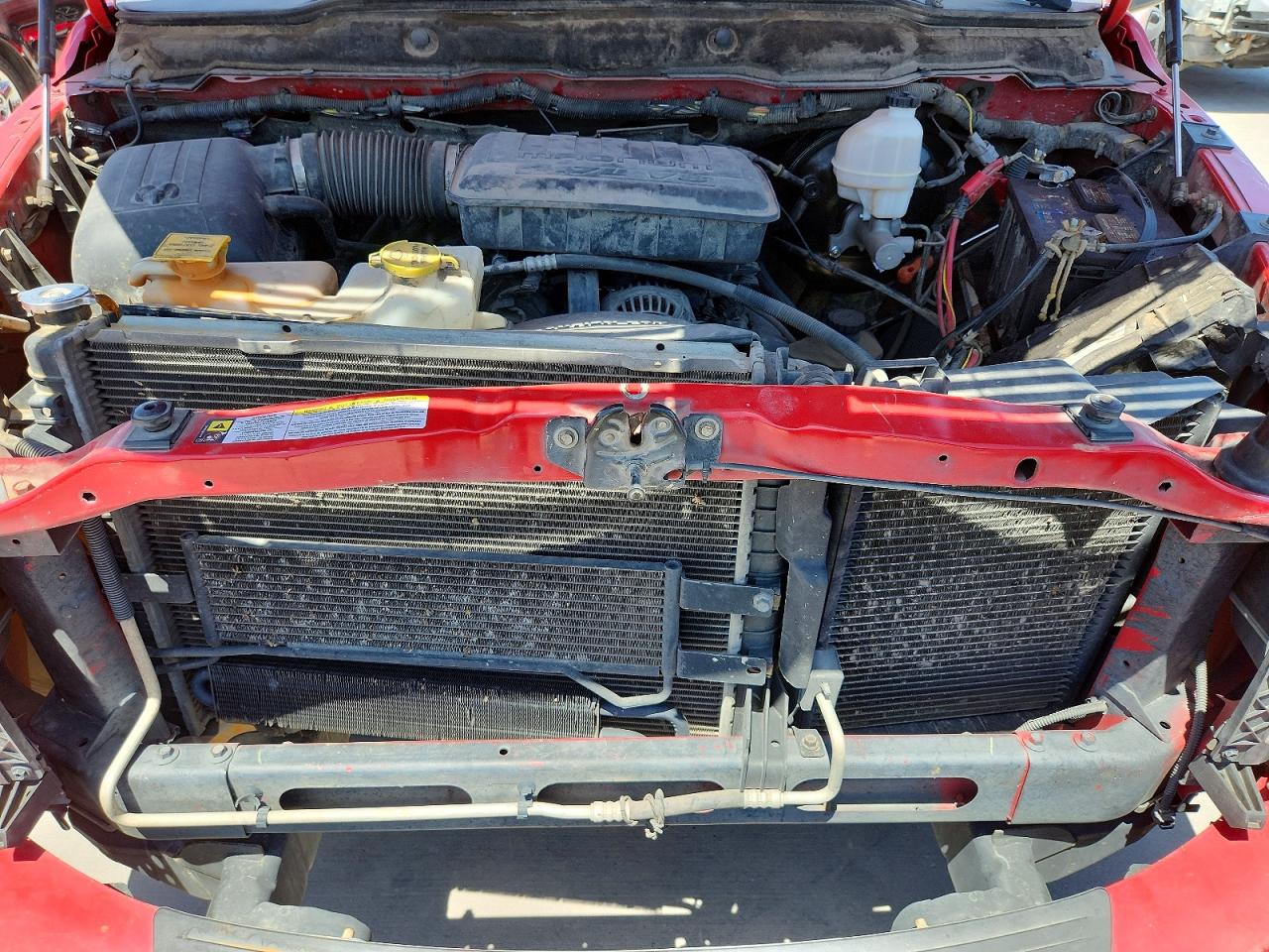 2007 Dodge Ram 1500 St Red vin: 1D7HA18P57S114376