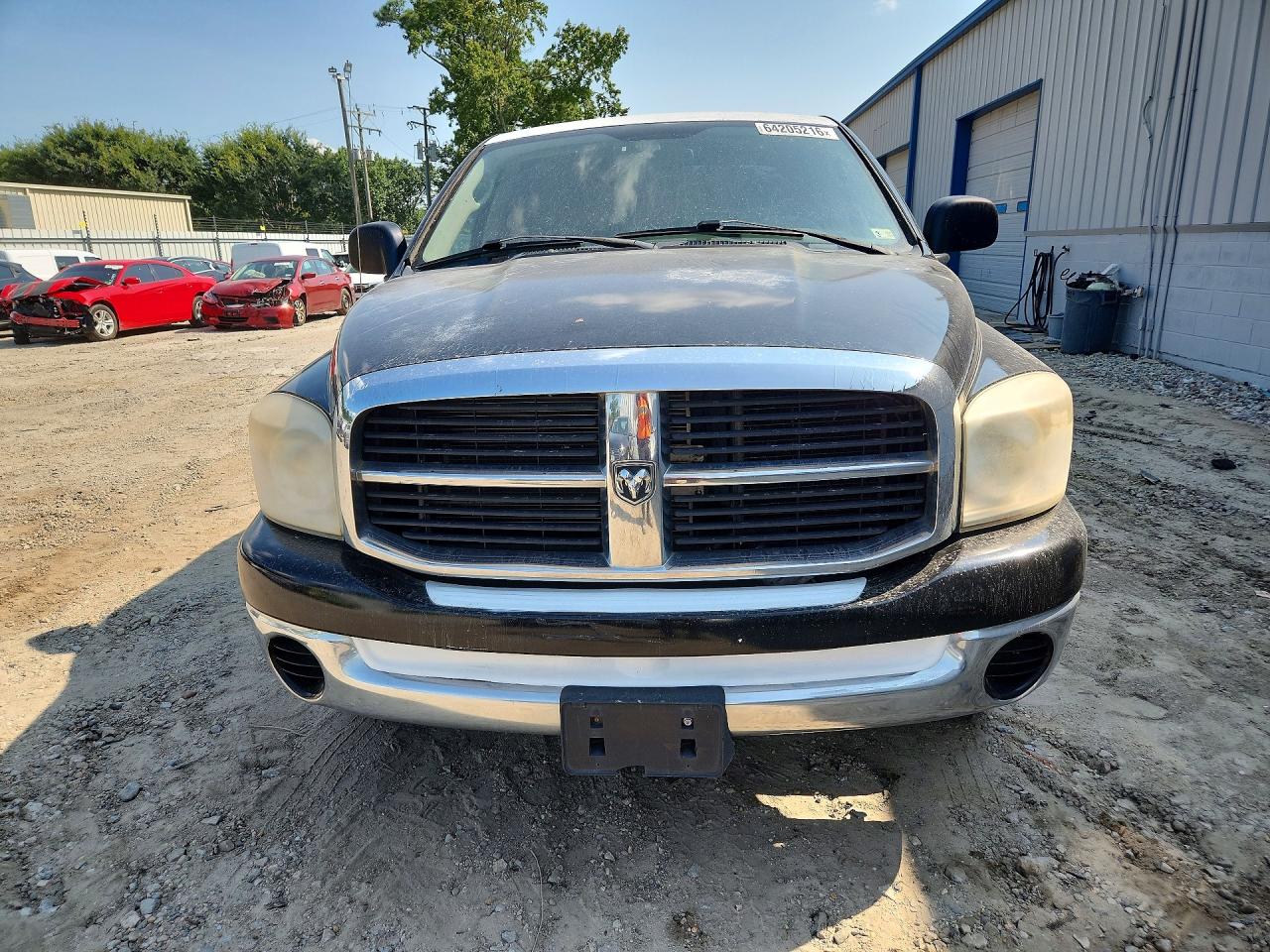 2007 Dodge Ram 1500 St Black vin: 1D7HA18P57S205549