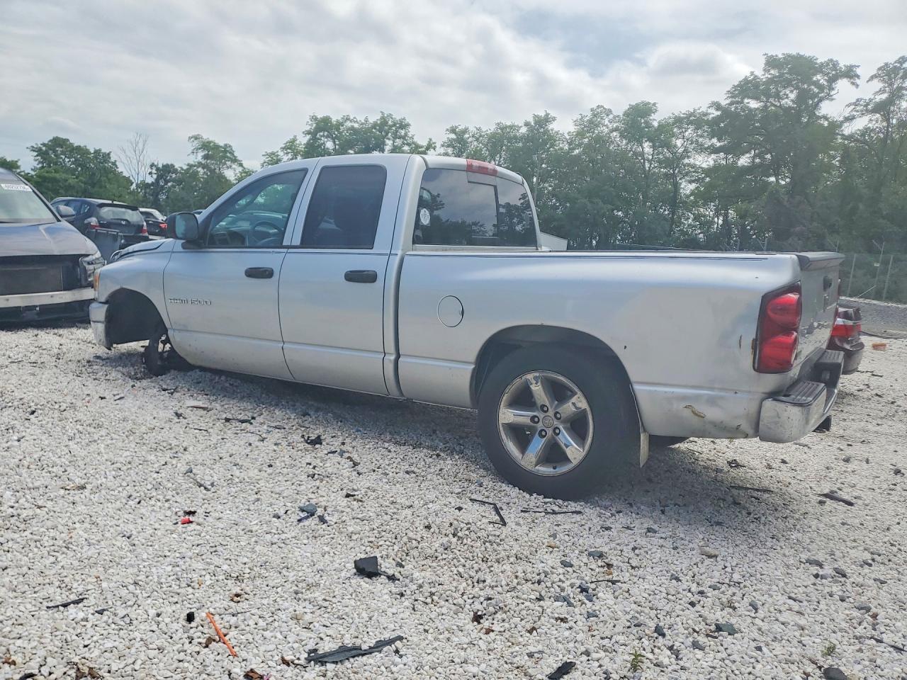 2007 Dodge Ram 1500 St Silver vin: 1D7HA18P57S236025