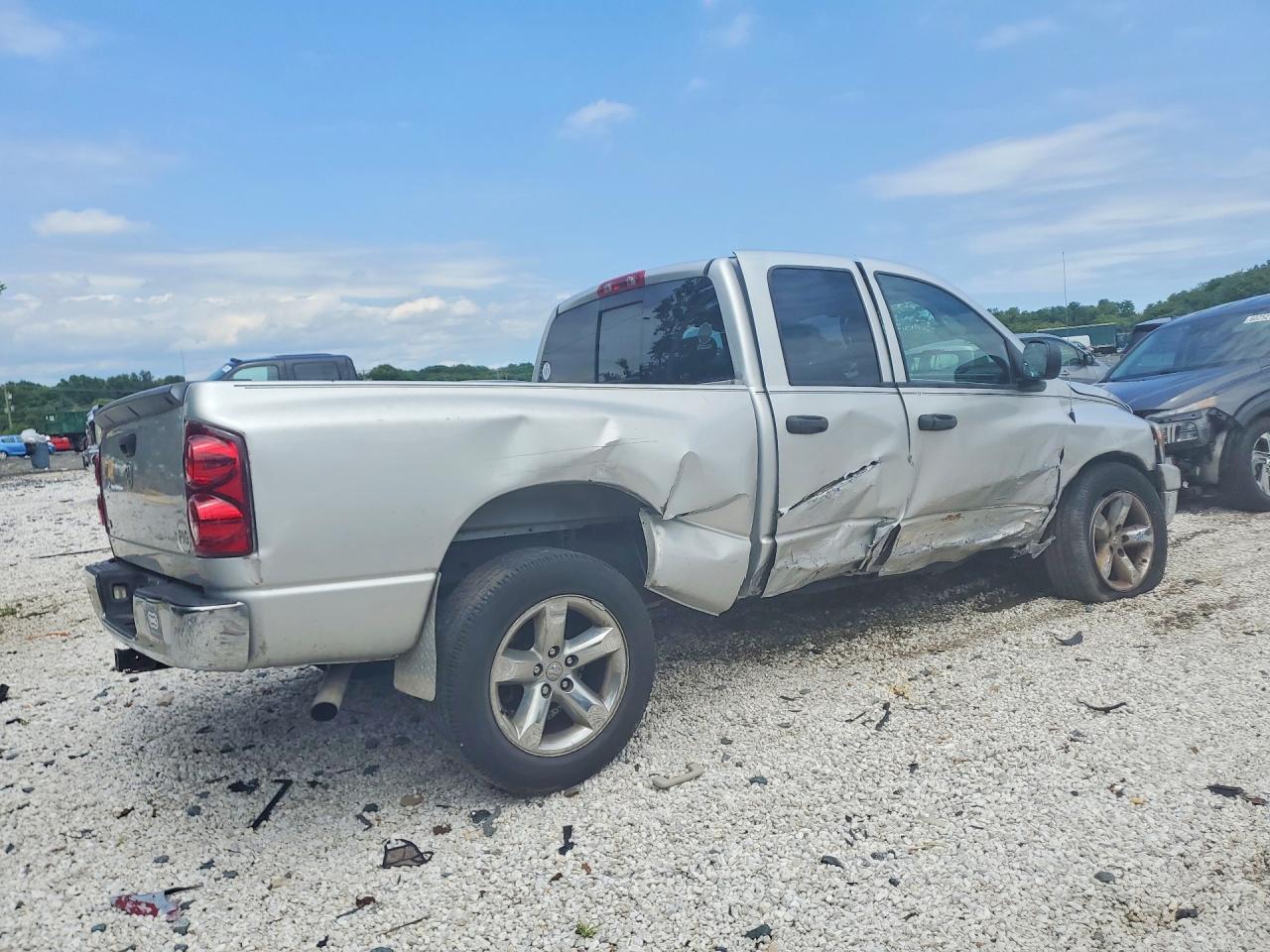 2007 Dodge Ram 1500 St Silver vin: 1D7HA18P57S236025