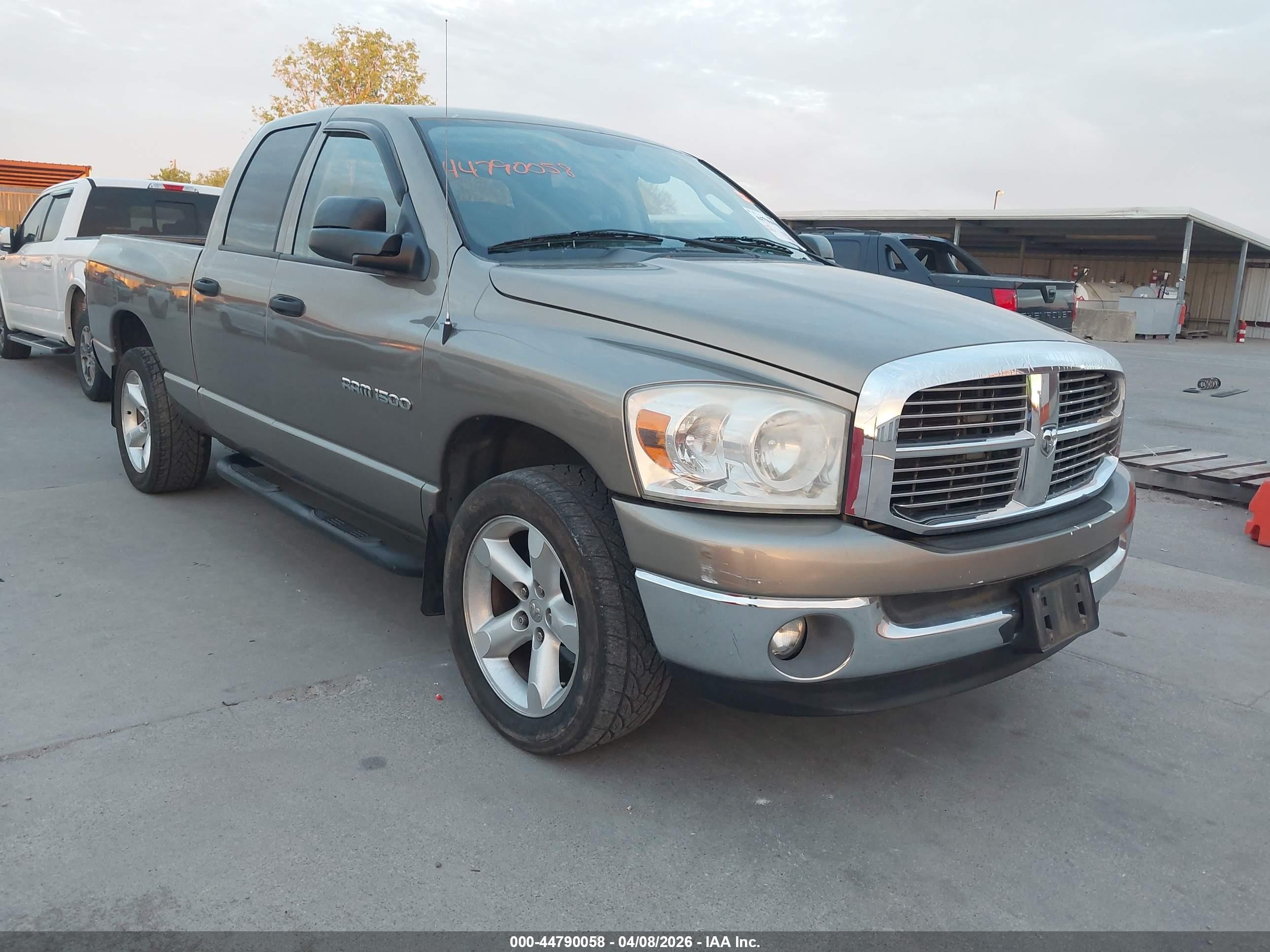 2007 Dodge Ram 1500 Slt Gold vin: 1D7HA18P67J570506