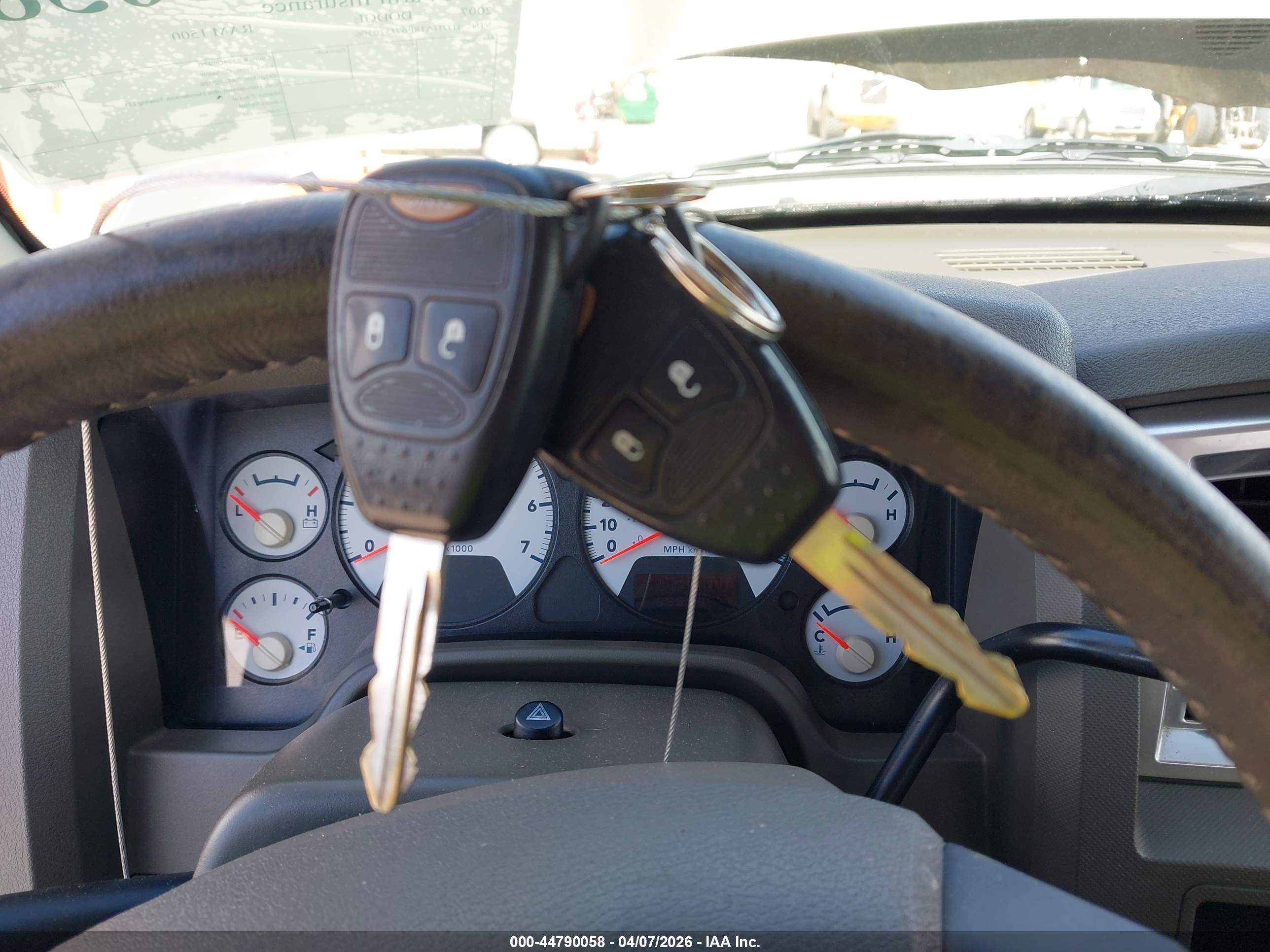 2007 Dodge Ram 1500 Slt Gold vin: 1D7HA18P67J570506