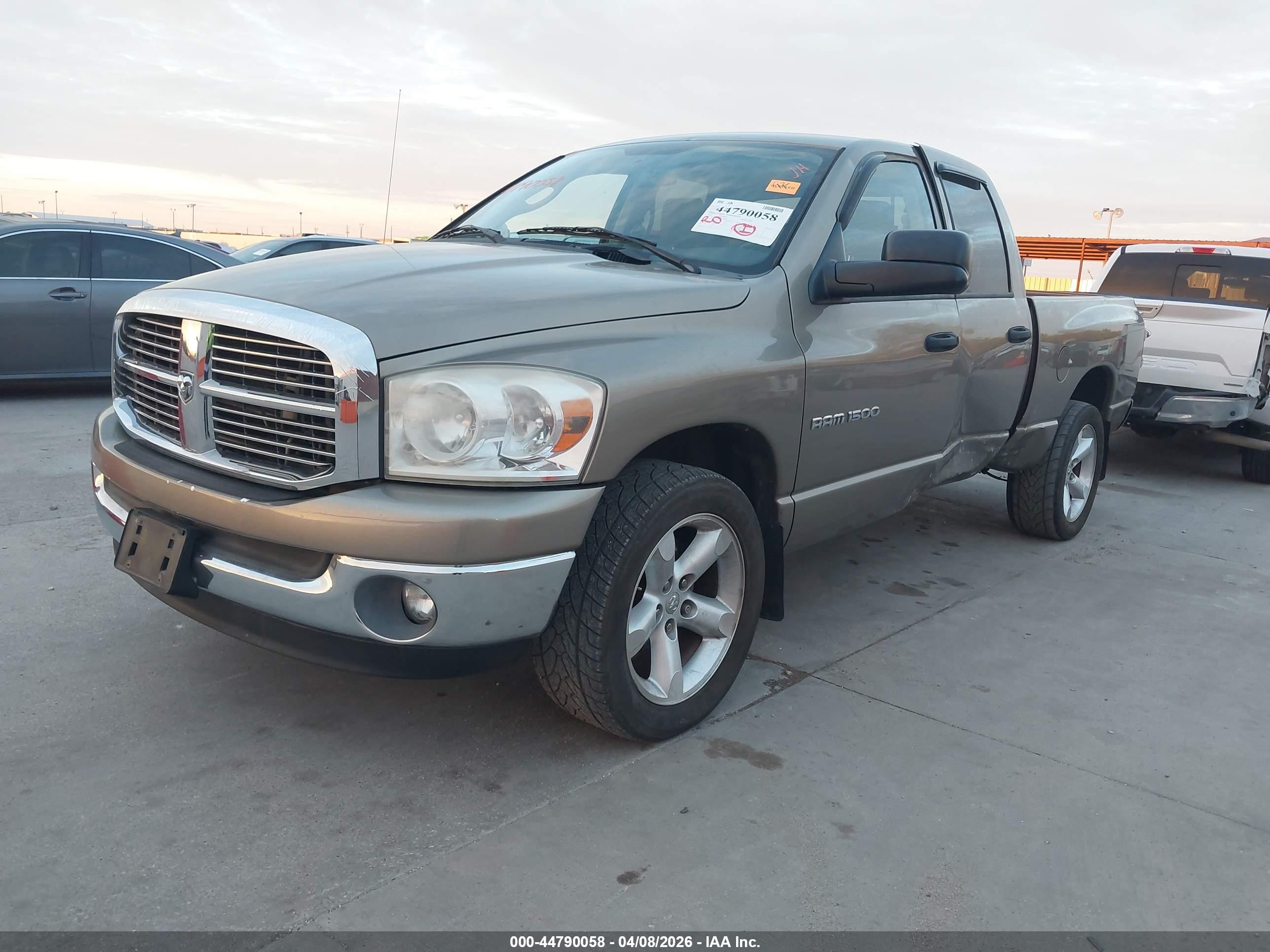 2007 Dodge Ram 1500 Slt Gold vin: 1D7HA18P67J570506