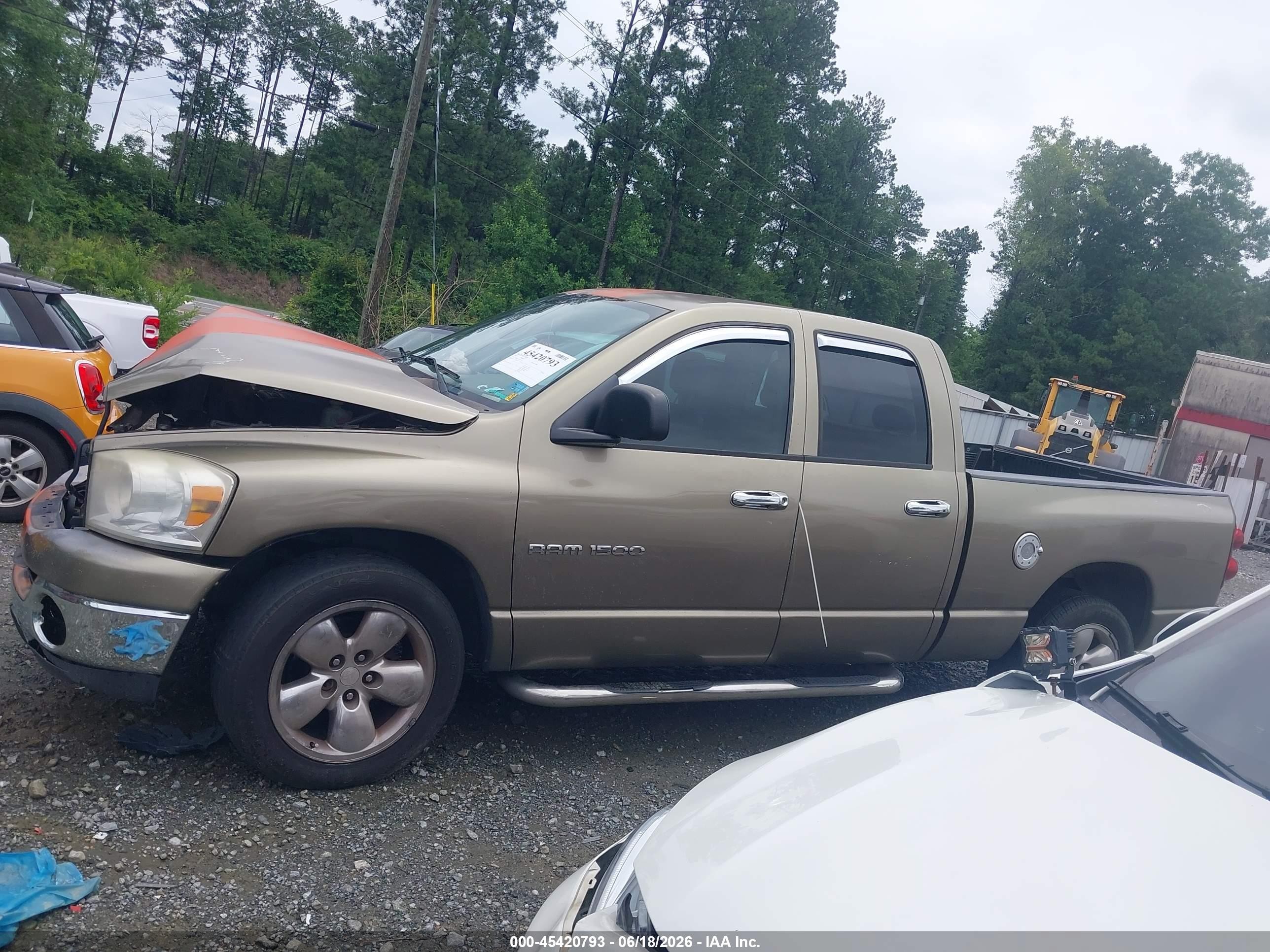 2007 Dodge Ram 1500 St Gold vin: 1D7HA18P67J621700