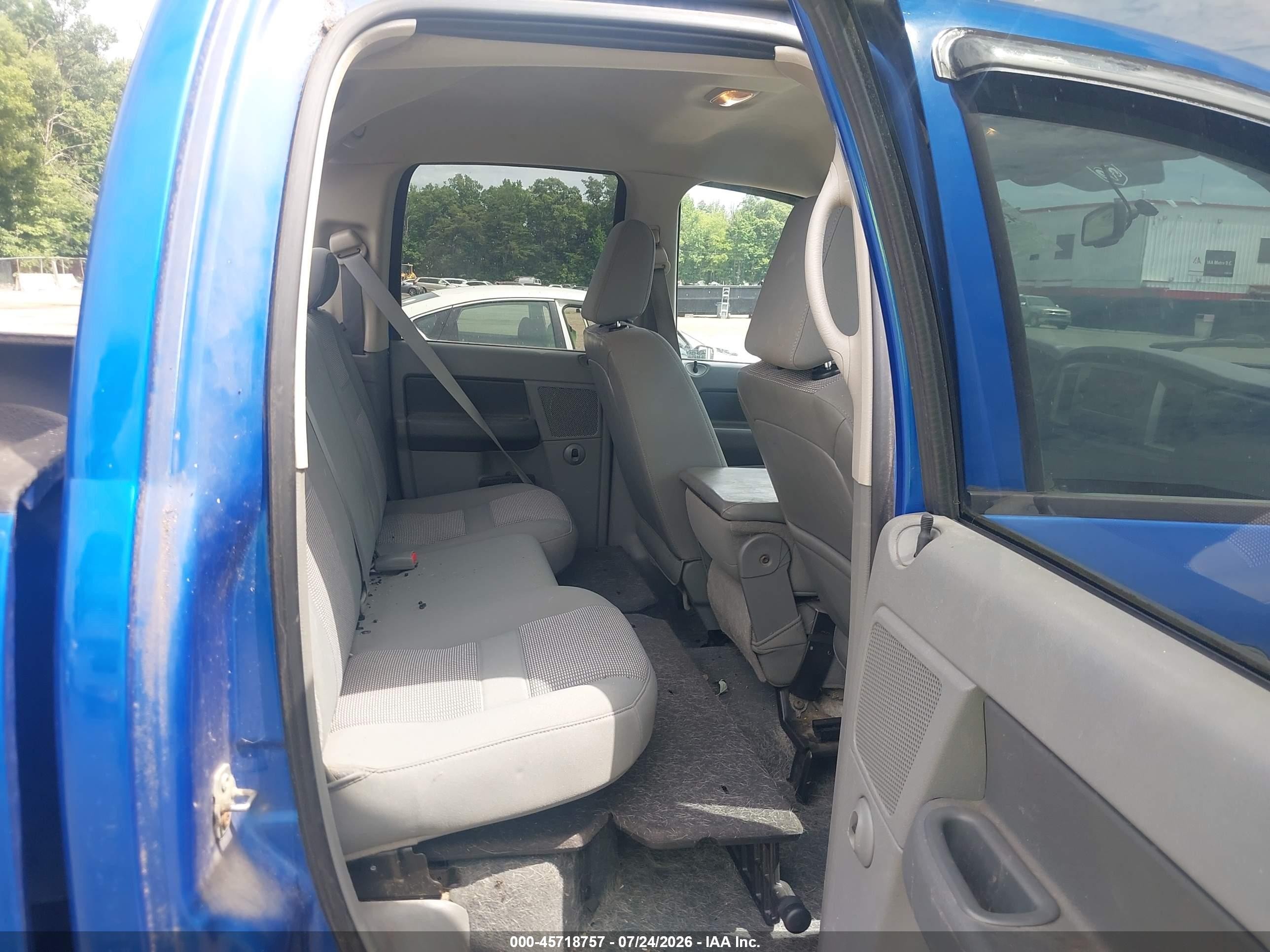 2007 Dodge Ram 1500 Slt Blue vin: 1D7HA18P67S224658