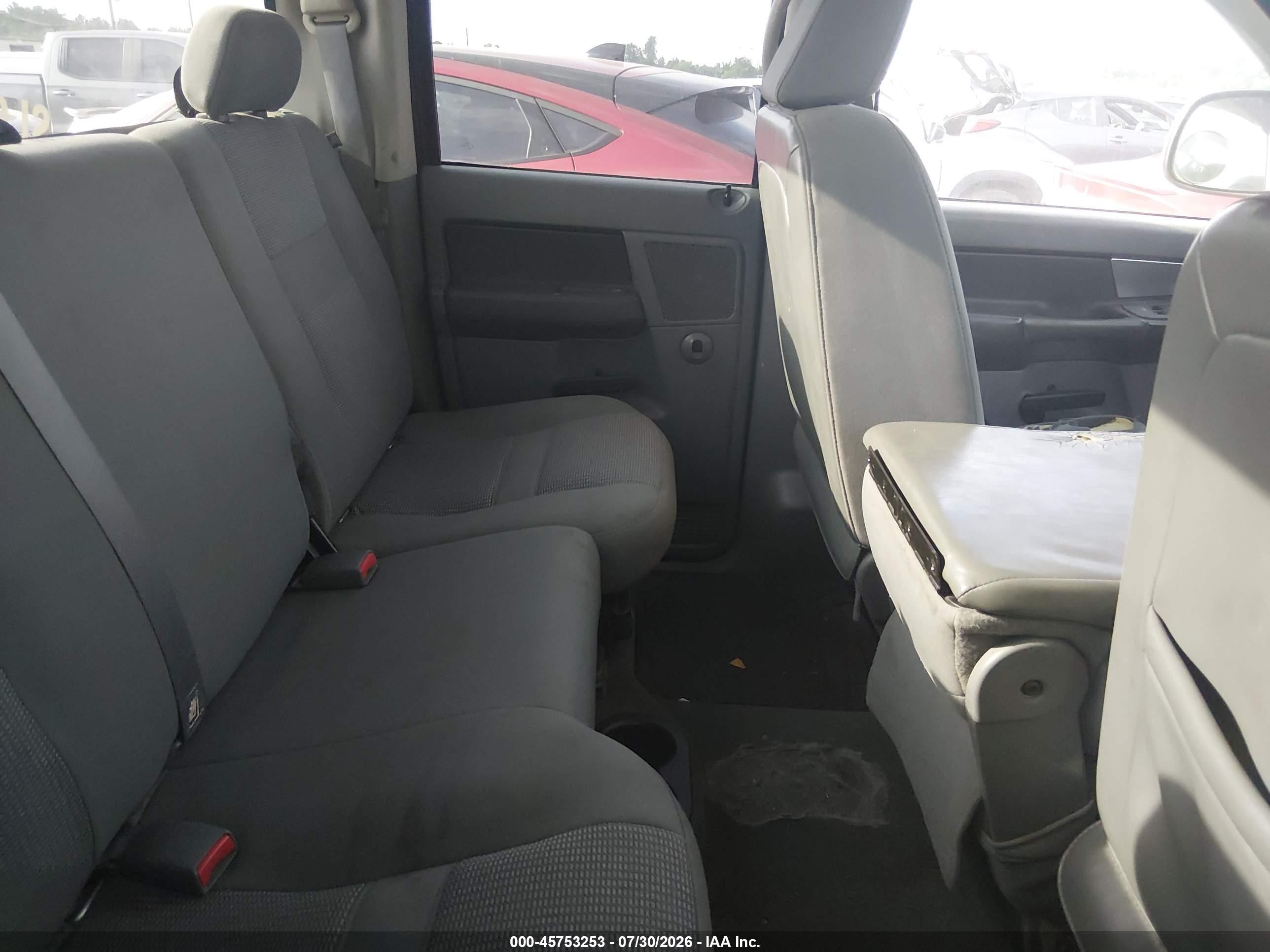 2007 Dodge Ram 1500 Slt Black vin: 1D7HA18P67S249365