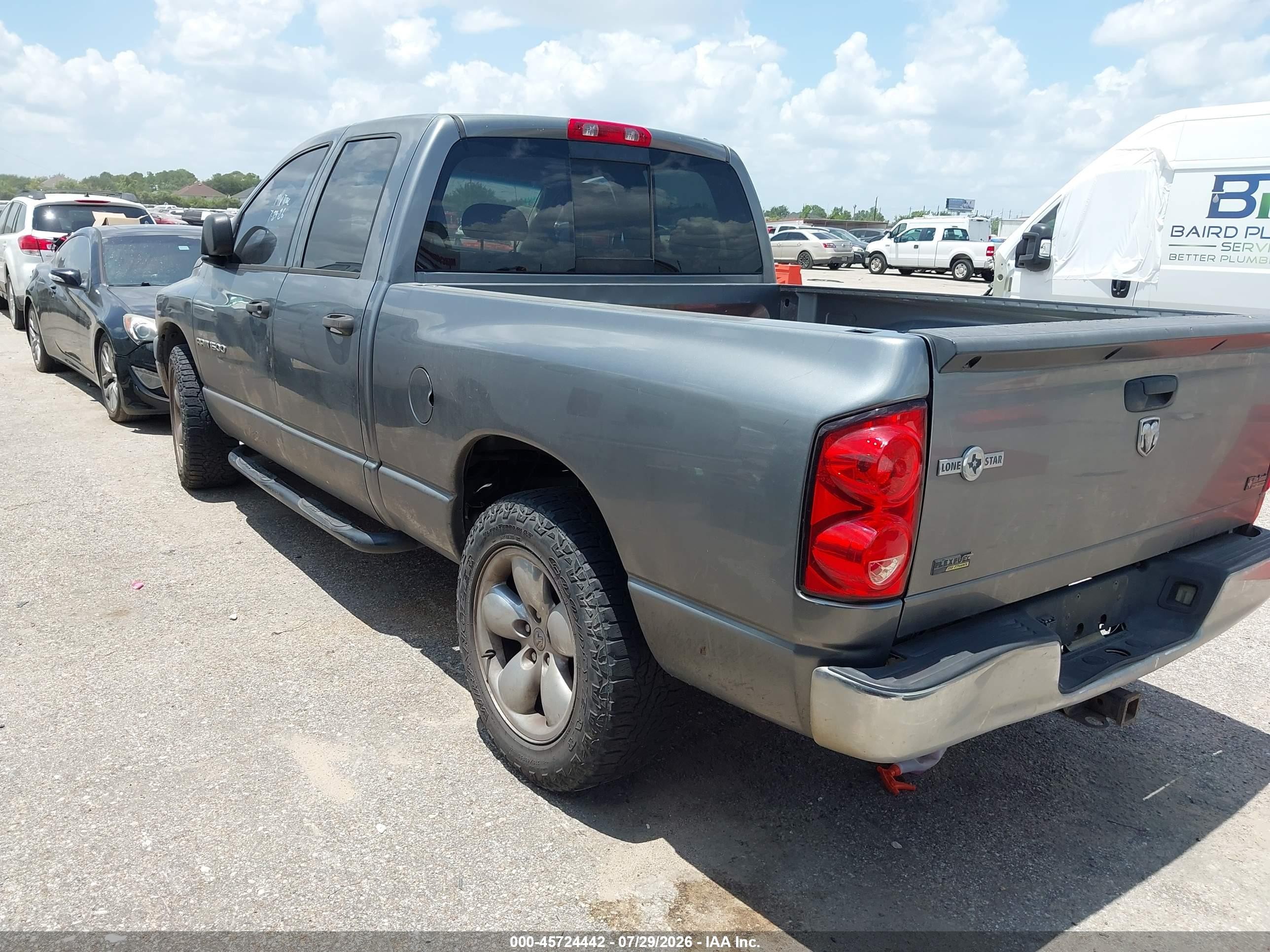 2007 Dodge Ram 1500 St Gray vin: 1D7HA18P77J553908