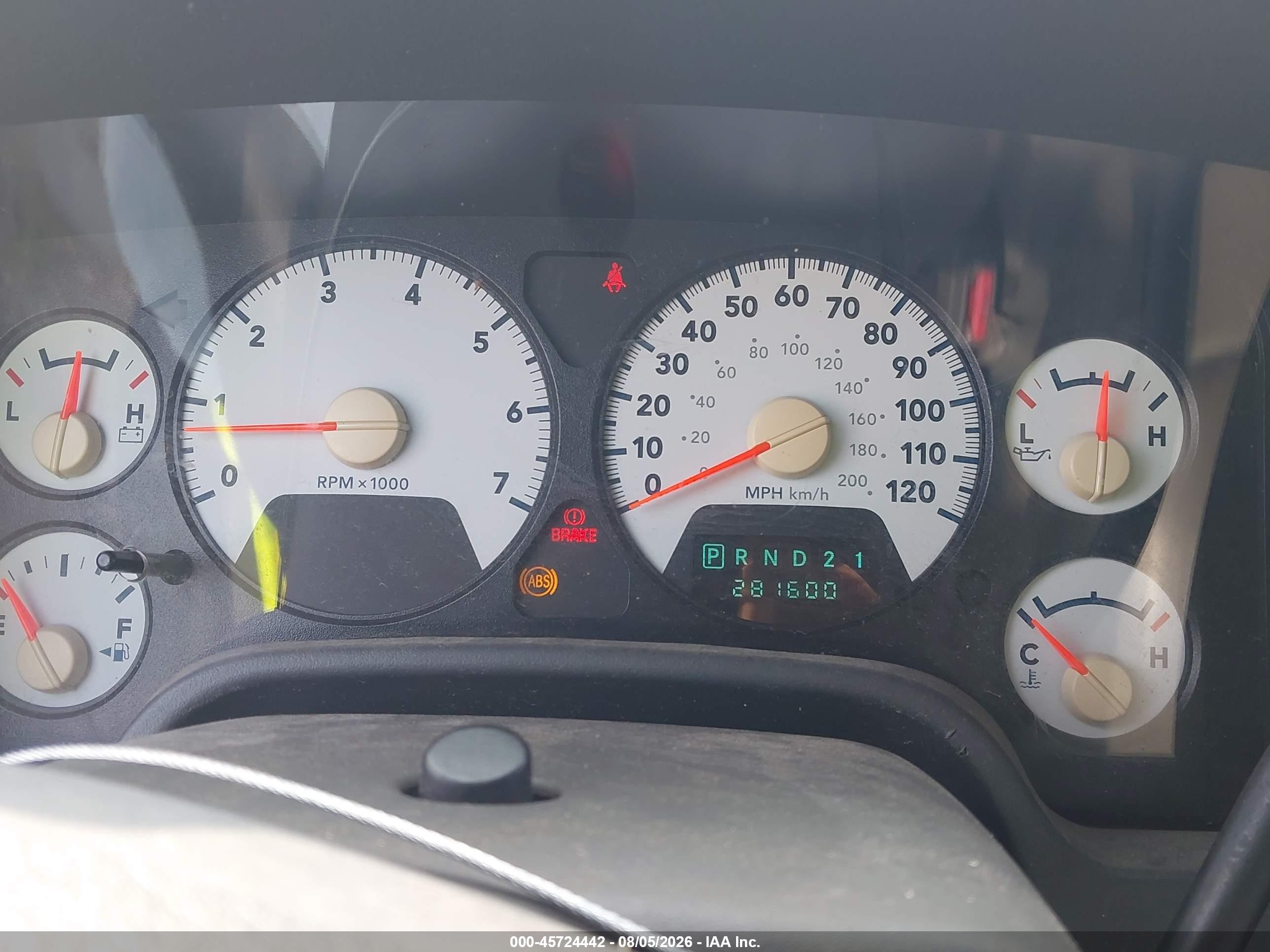 2007 Dodge Ram 1500 St Gray vin: 1D7HA18P77J553908