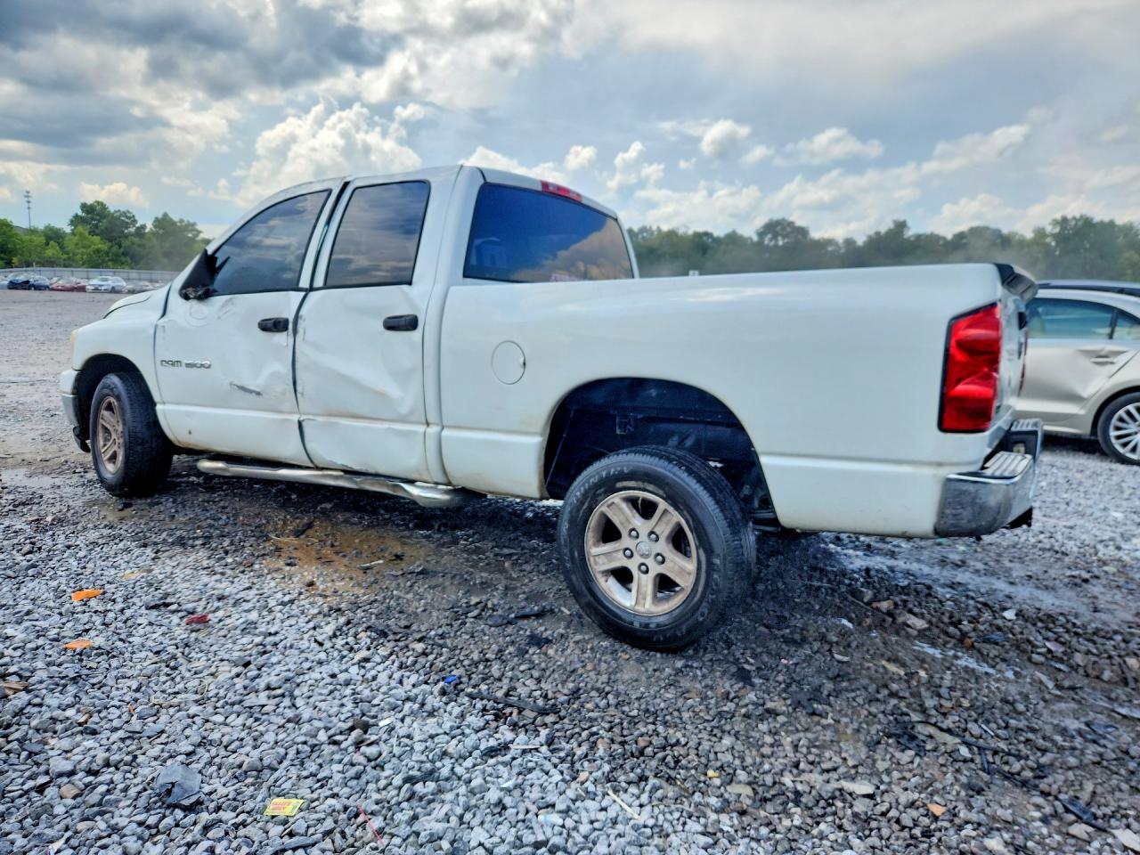 2007 Dodge Ram 1500 St/slt White vin: 1D7HA18P77J577559