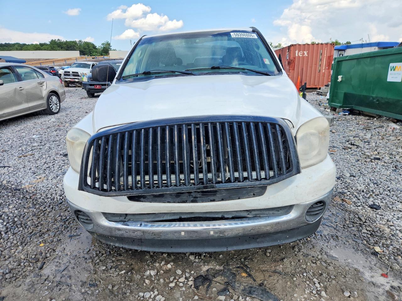 2007 Dodge Ram 1500 St/slt White vin: 1D7HA18P77J577559