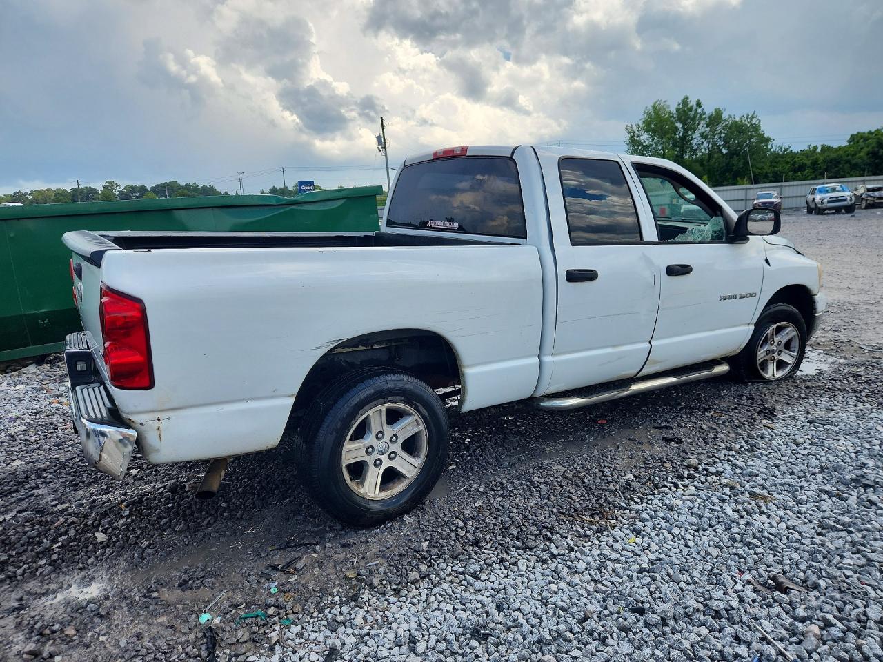 2007 Dodge Ram 1500 St/slt White vin: 1D7HA18P77J577559