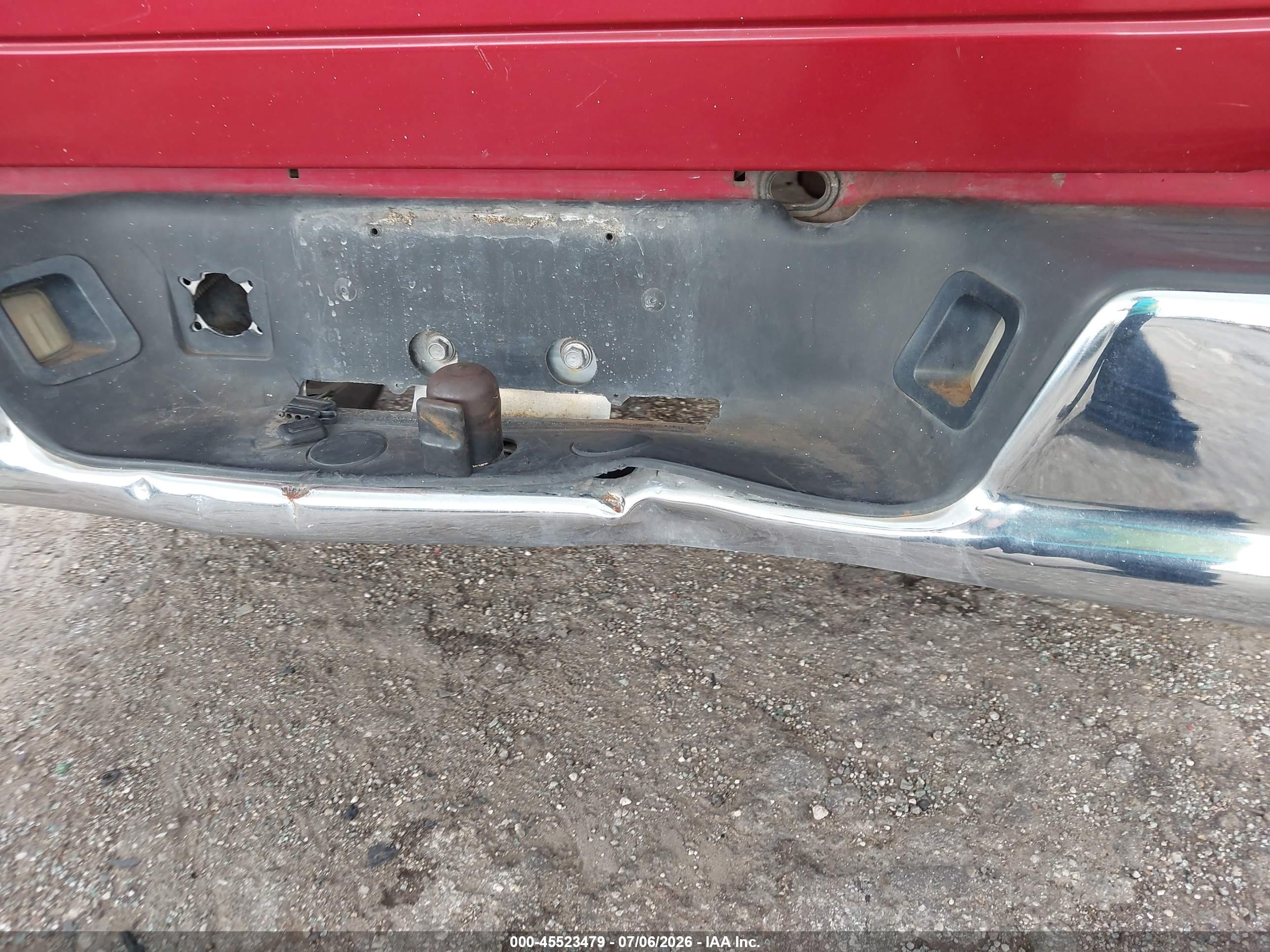 2007 Dodge Ram 1500 Slt Red vin: 1D7HA18P87J522070