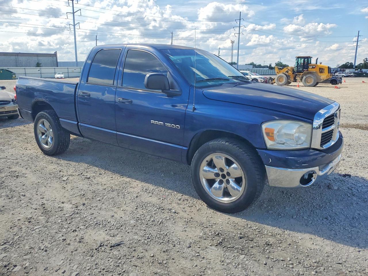 2007 Dodge Ram 1500 St Синий vin: 1D7HA18P87J531660