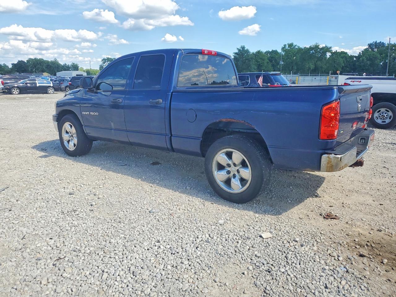 2007 Dodge Ram 1500 St Синий vin: 1D7HA18P87J531660