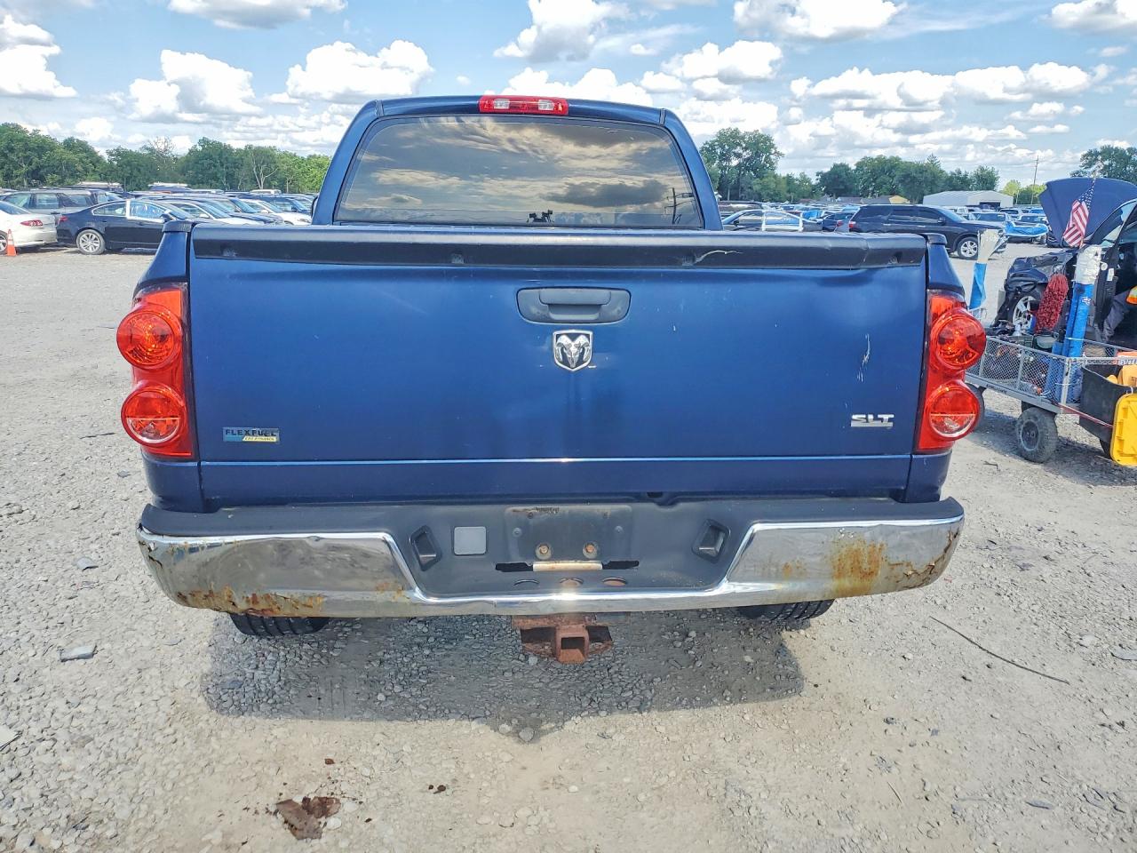 2007 Dodge Ram 1500 St Синий vin: 1D7HA18P87J531660