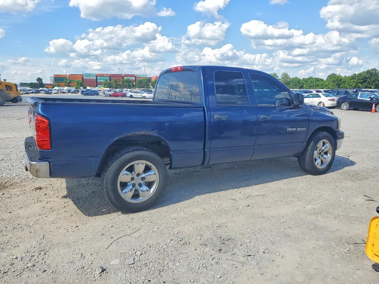 2007 Dodge Ram 1500 St Синий vin: 1D7HA18P87J531660
