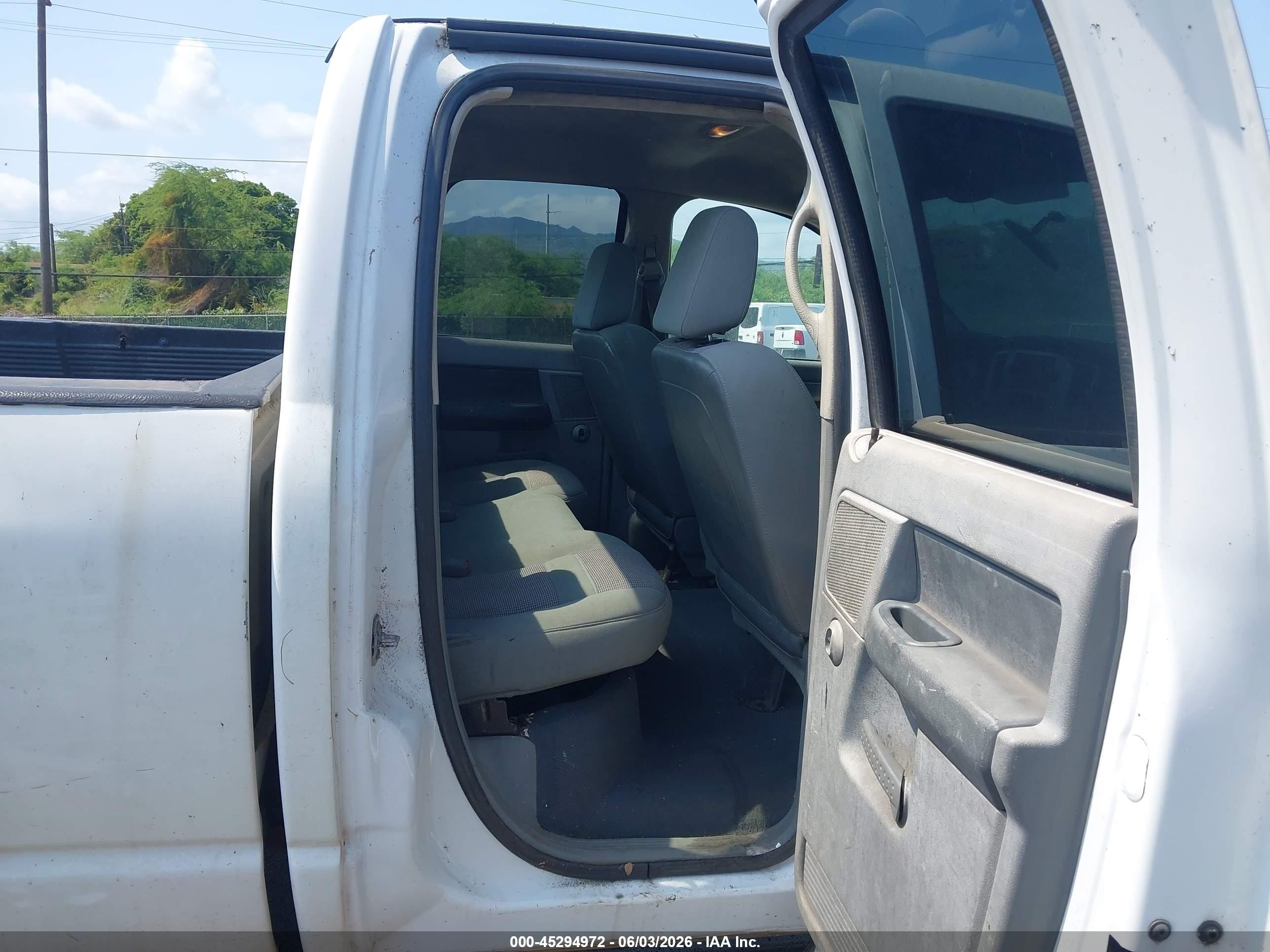 2007 Dodge Ram 1500 Slt White vin: 1D7HA18P87S166049