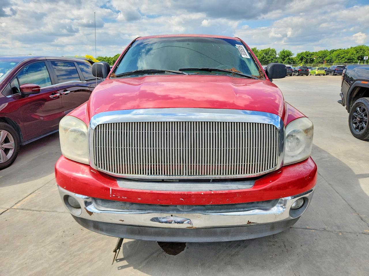 2007 Dodge Ram 1500 St/slt Red vin: 1D7HA18PX7S224789