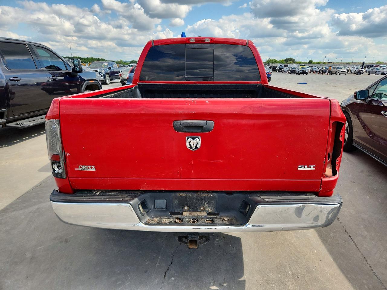 2007 Dodge Ram 1500 St/slt Red vin: 1D7HA18PX7S224789
