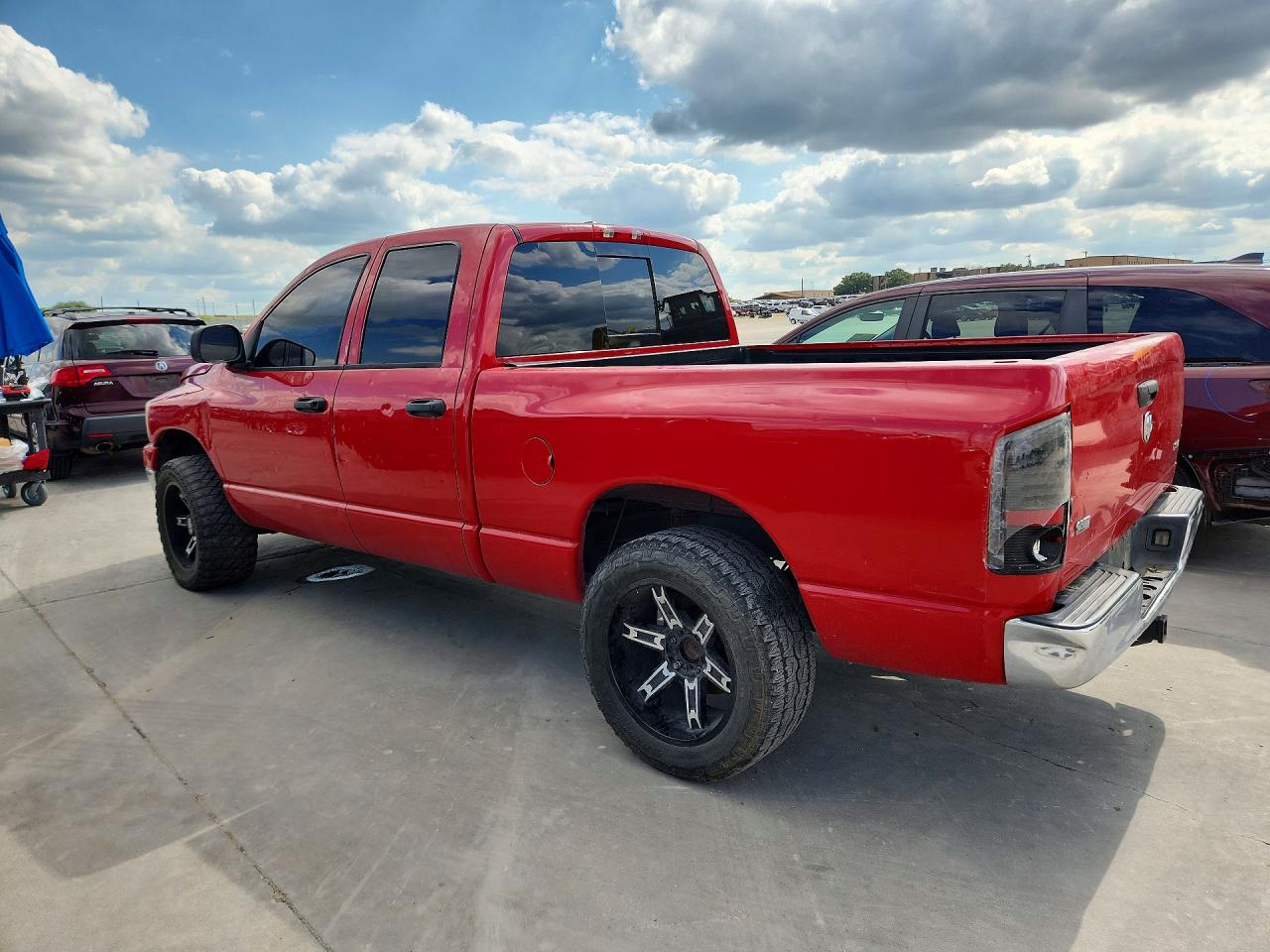 2007 Dodge Ram 1500 St/slt Red vin: 1D7HA18PX7S224789