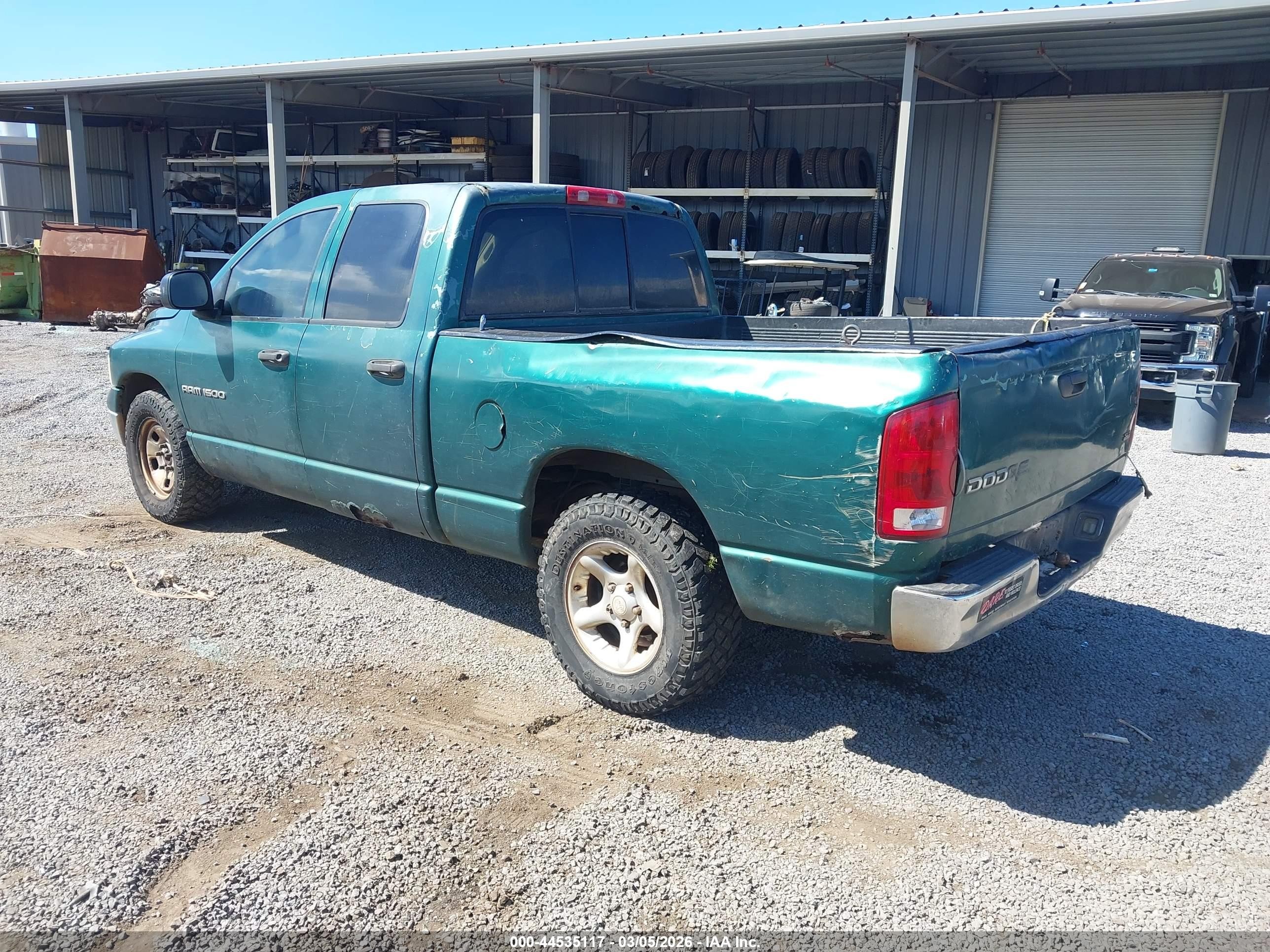 2003 Dodge Ram 1500 Slt/laramie/st Green vin: 1D7HA18Z13S164865