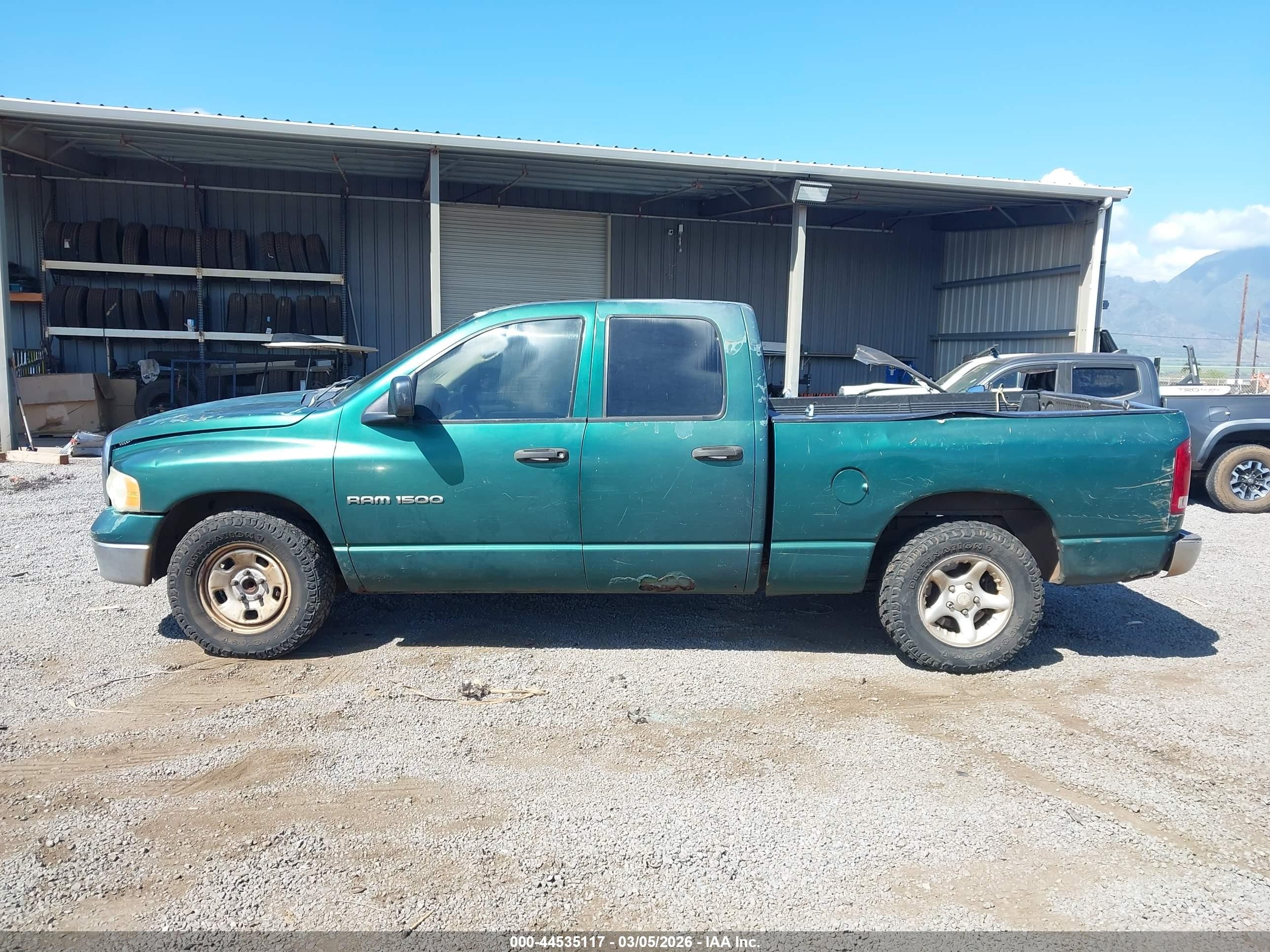 2003 Dodge Ram 1500 Slt/laramie/st Green vin: 1D7HA18Z13S164865