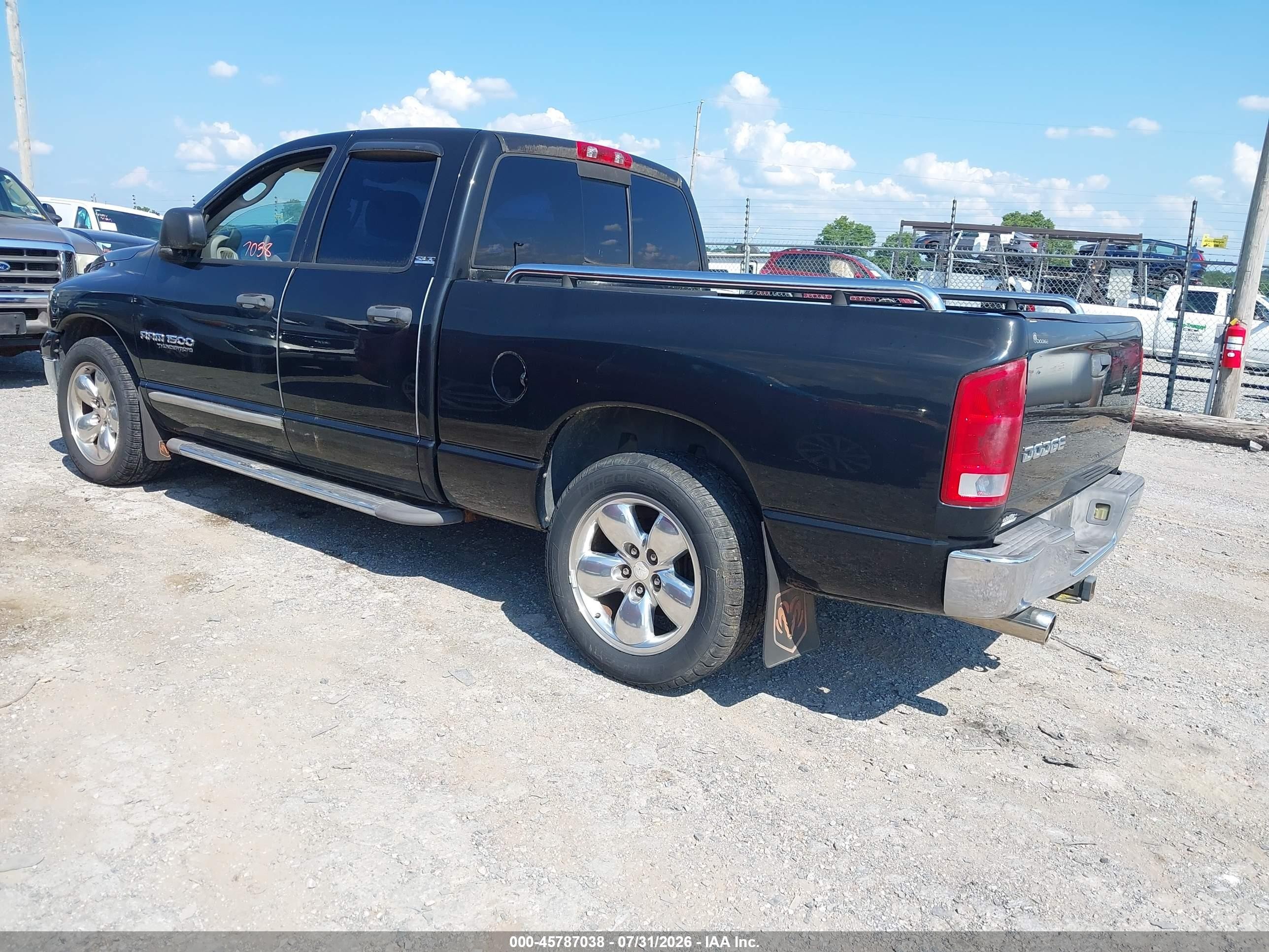 2002 Dodge Ram 1500 St Black vin: 1D7HA18Z32J211124
