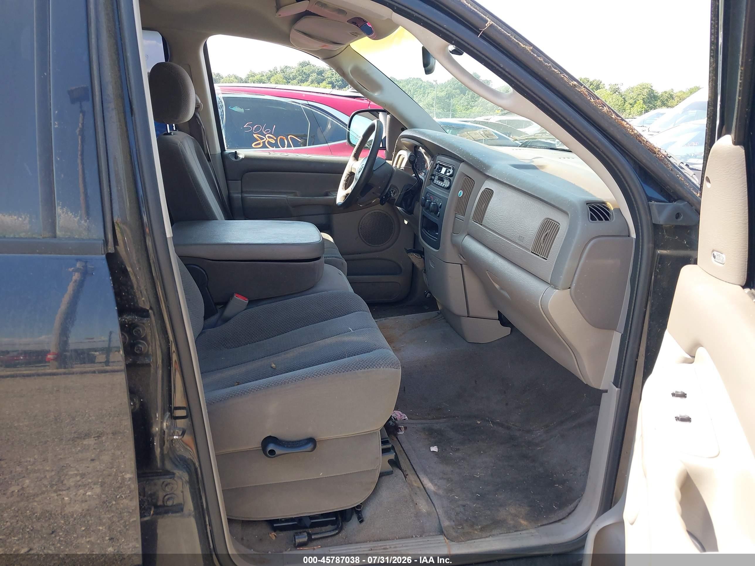 2002 Dodge Ram 1500 St Black vin: 1D7HA18Z32J211124