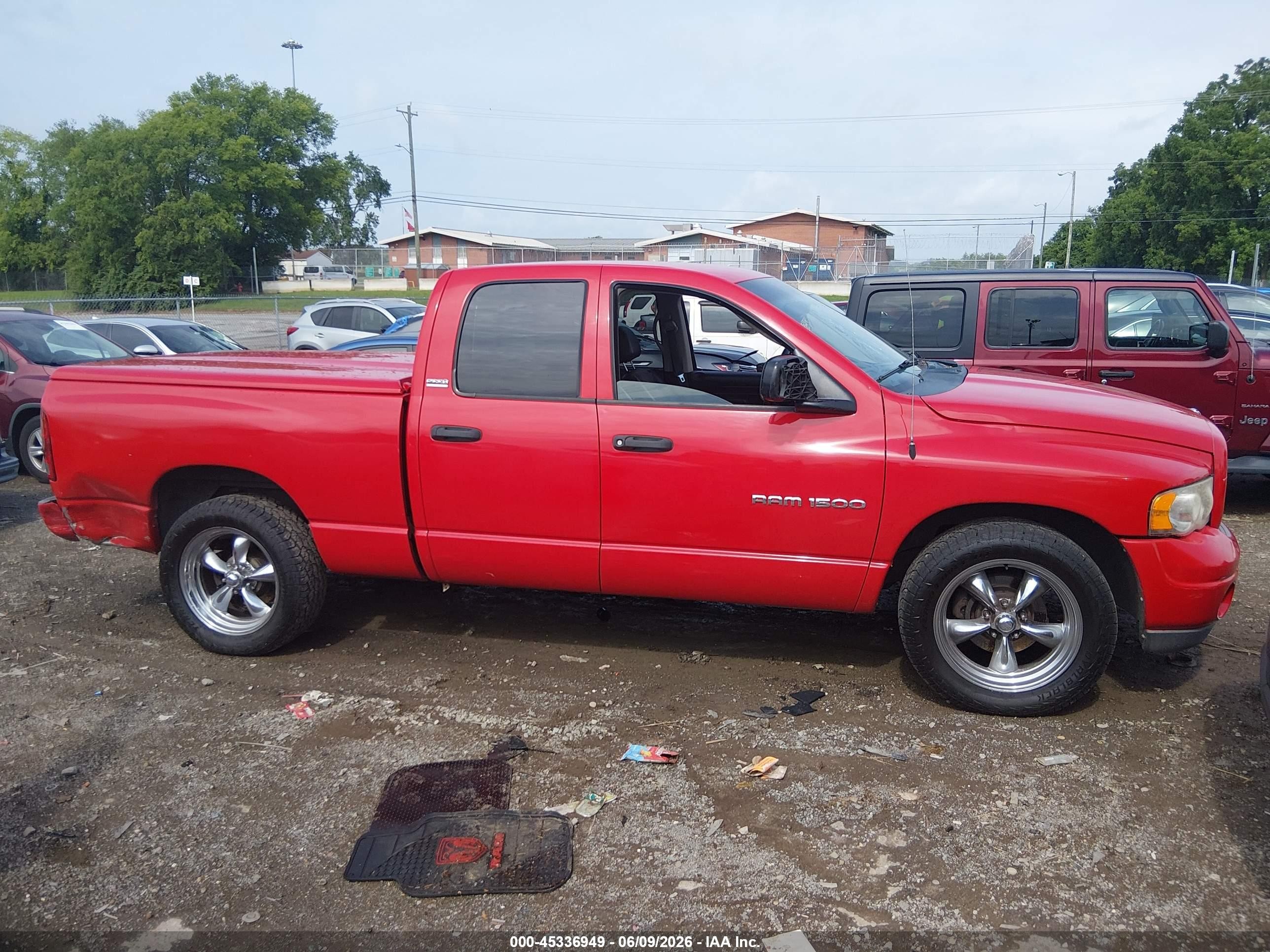 2002 Dodge Ram 1500 St Red vin: 1D7HA18Z52J122445