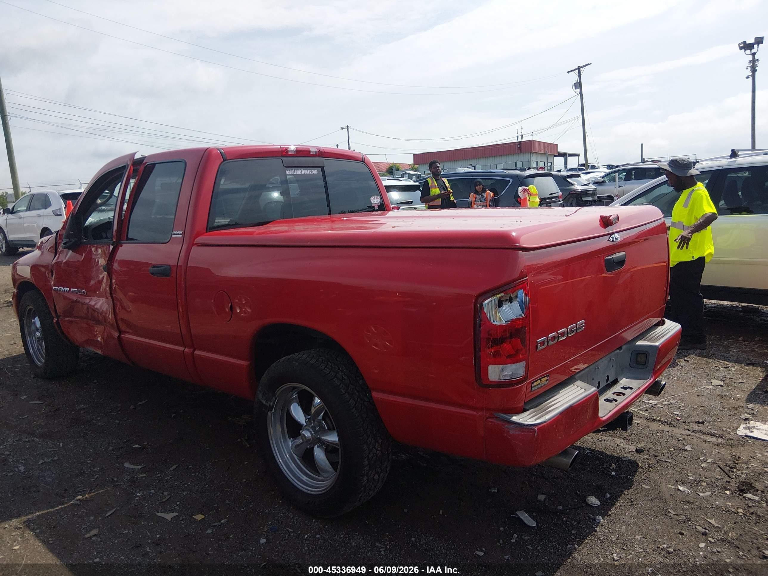 2002 Dodge Ram 1500 St Red vin: 1D7HA18Z52J122445
