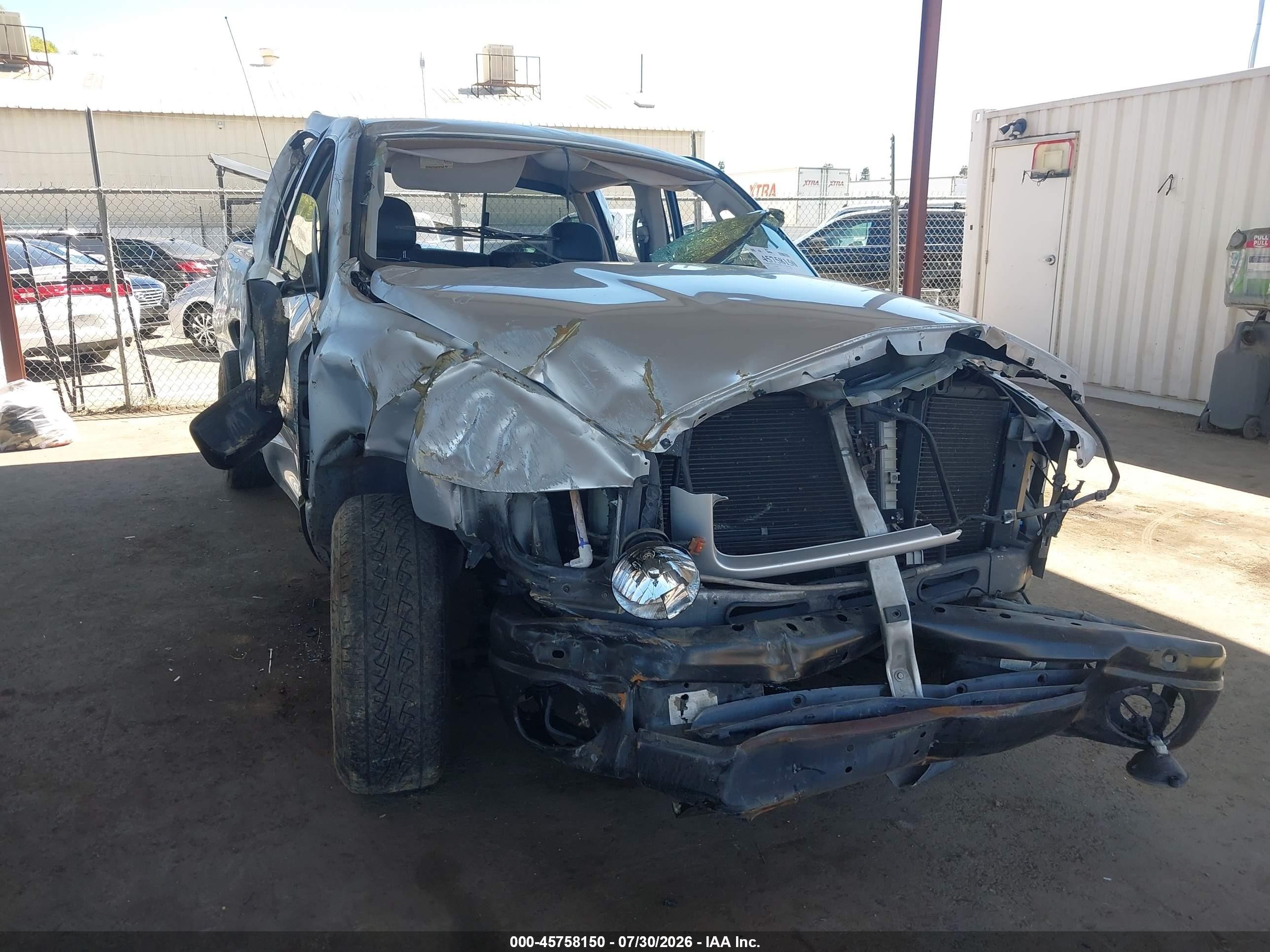 2002 Dodge Ram 1500 St Silver vin: 1D7HA18Z52J196318