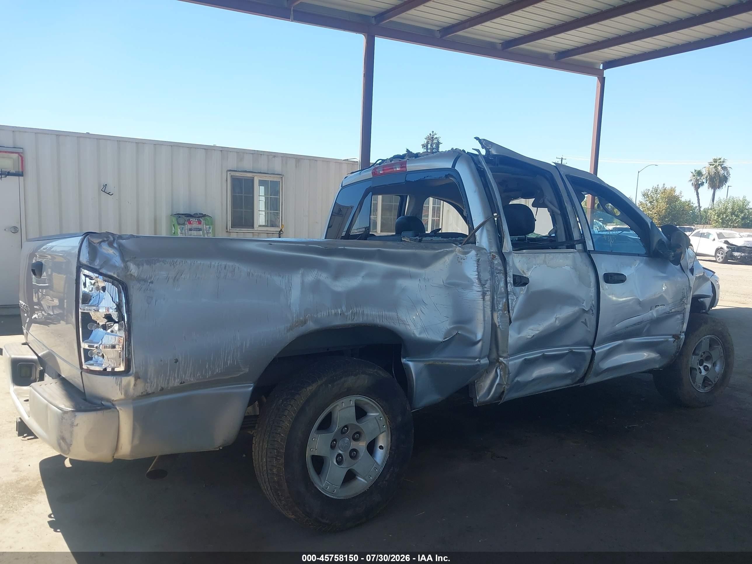 2002 Dodge Ram 1500 St Silver vin: 1D7HA18Z52J196318