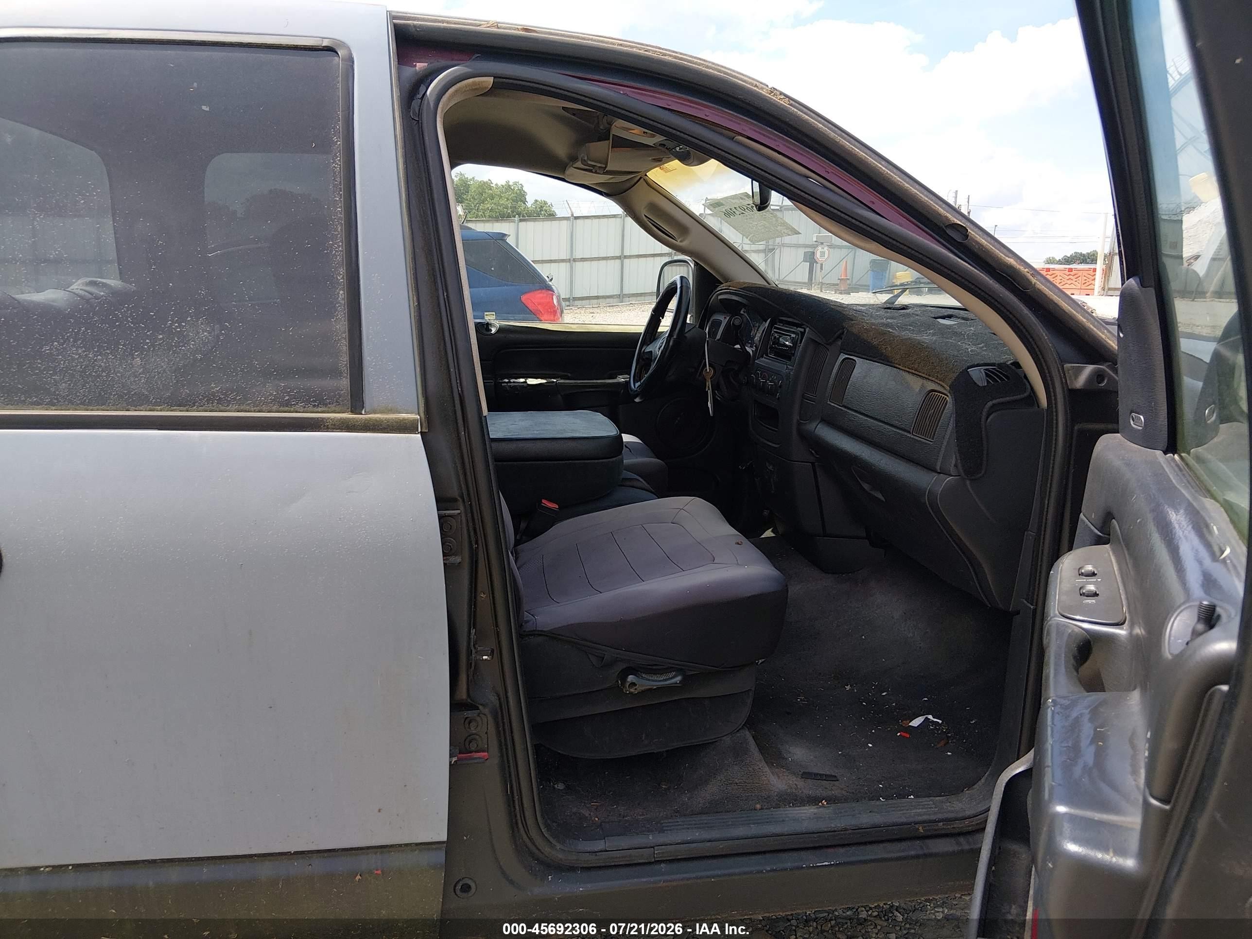 2002 Dodge Ram 1500 St Gray vin: 1D7HA18Z72S588453