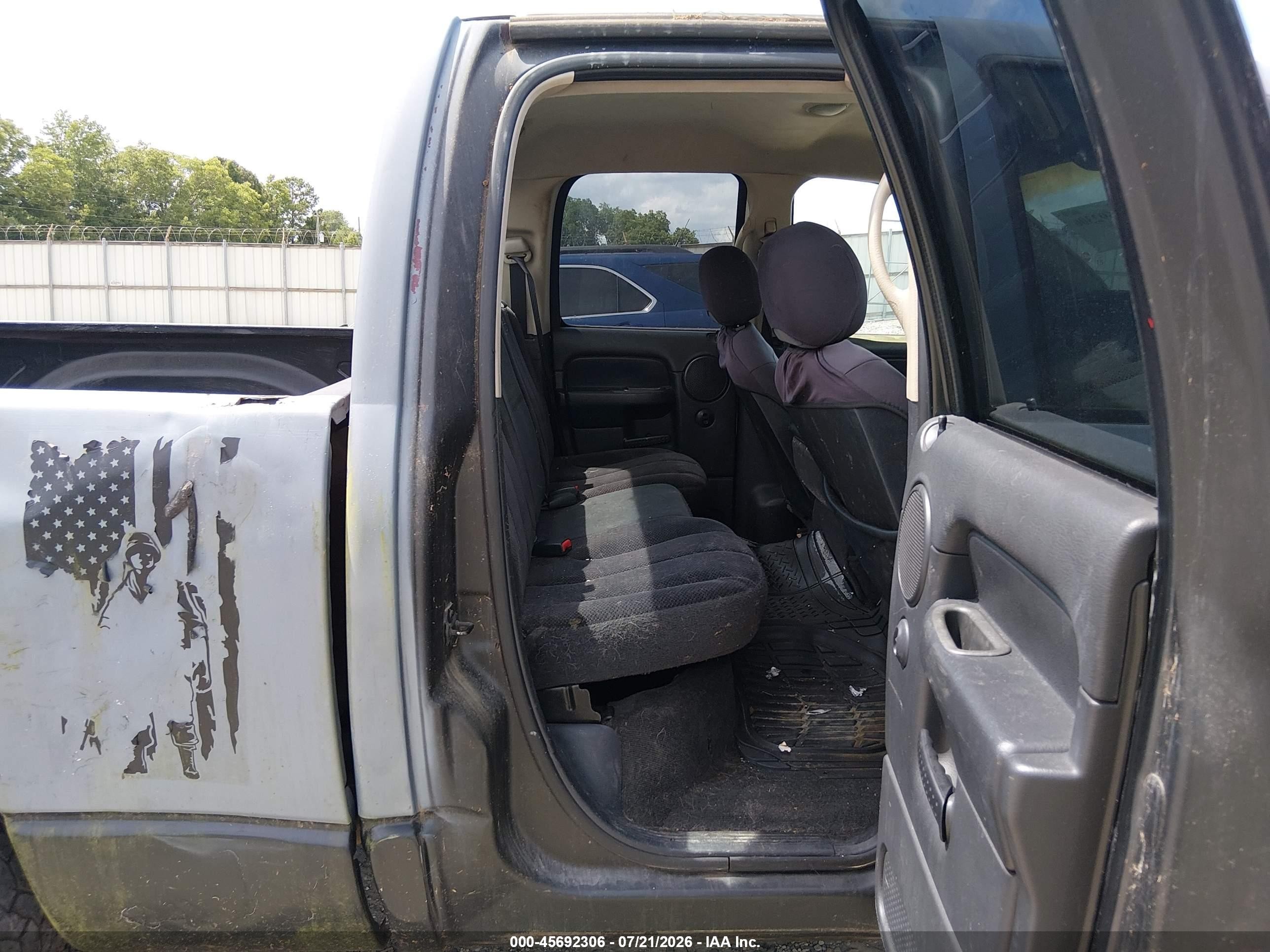 2002 Dodge Ram 1500 St Gray vin: 1D7HA18Z72S588453