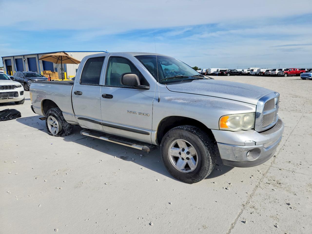 2002 Dodge Ram 1500 Silver vin: 1D7HA18ZX2S725580