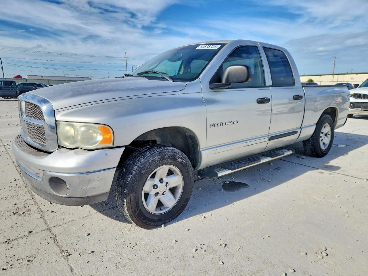 2002 Dodge Ram 1500 Silver vin: 1D7HA18ZX2S725580