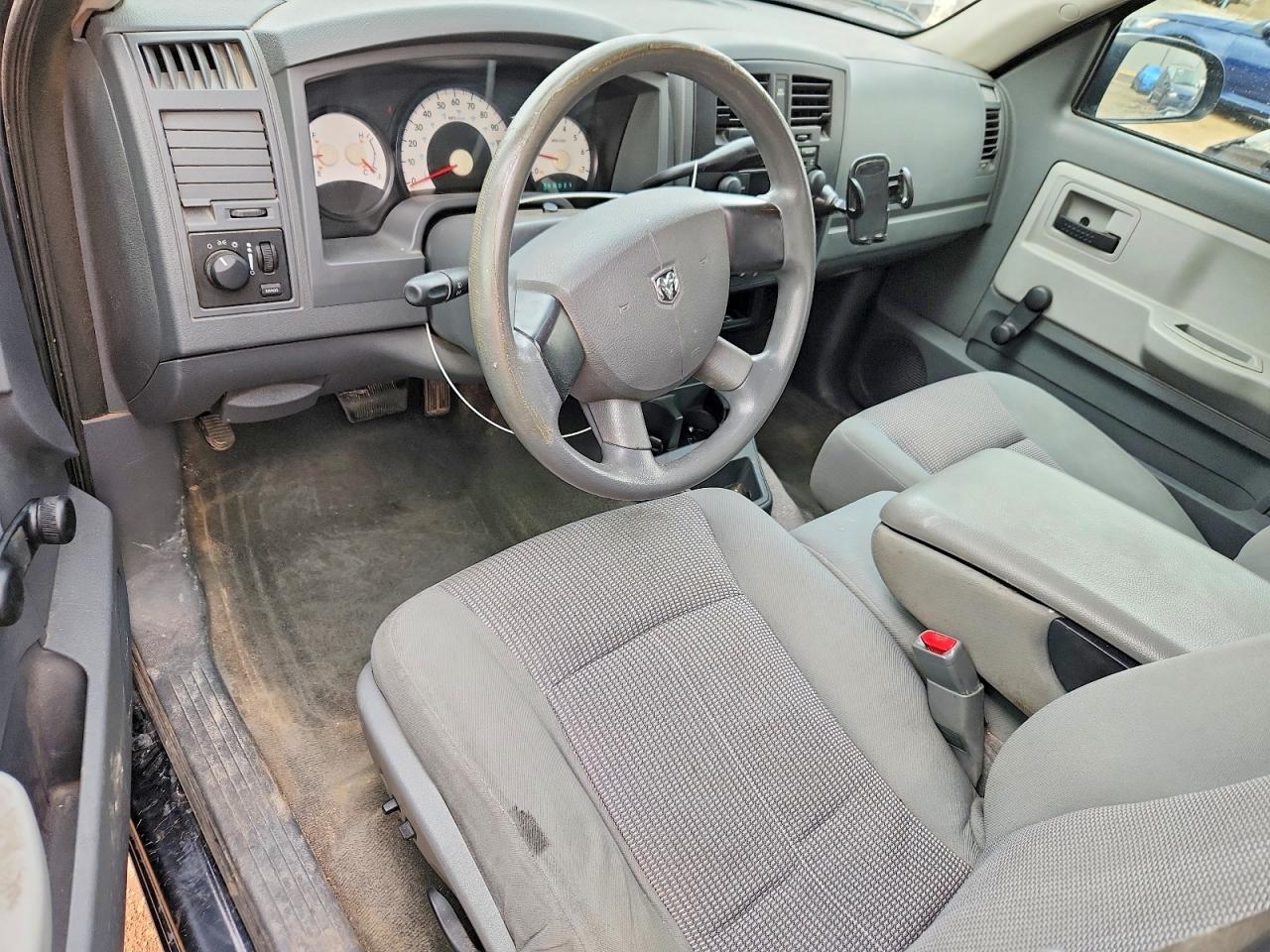 2007 Dodge Dakota St Black vin: 1D7HE22K17S218158