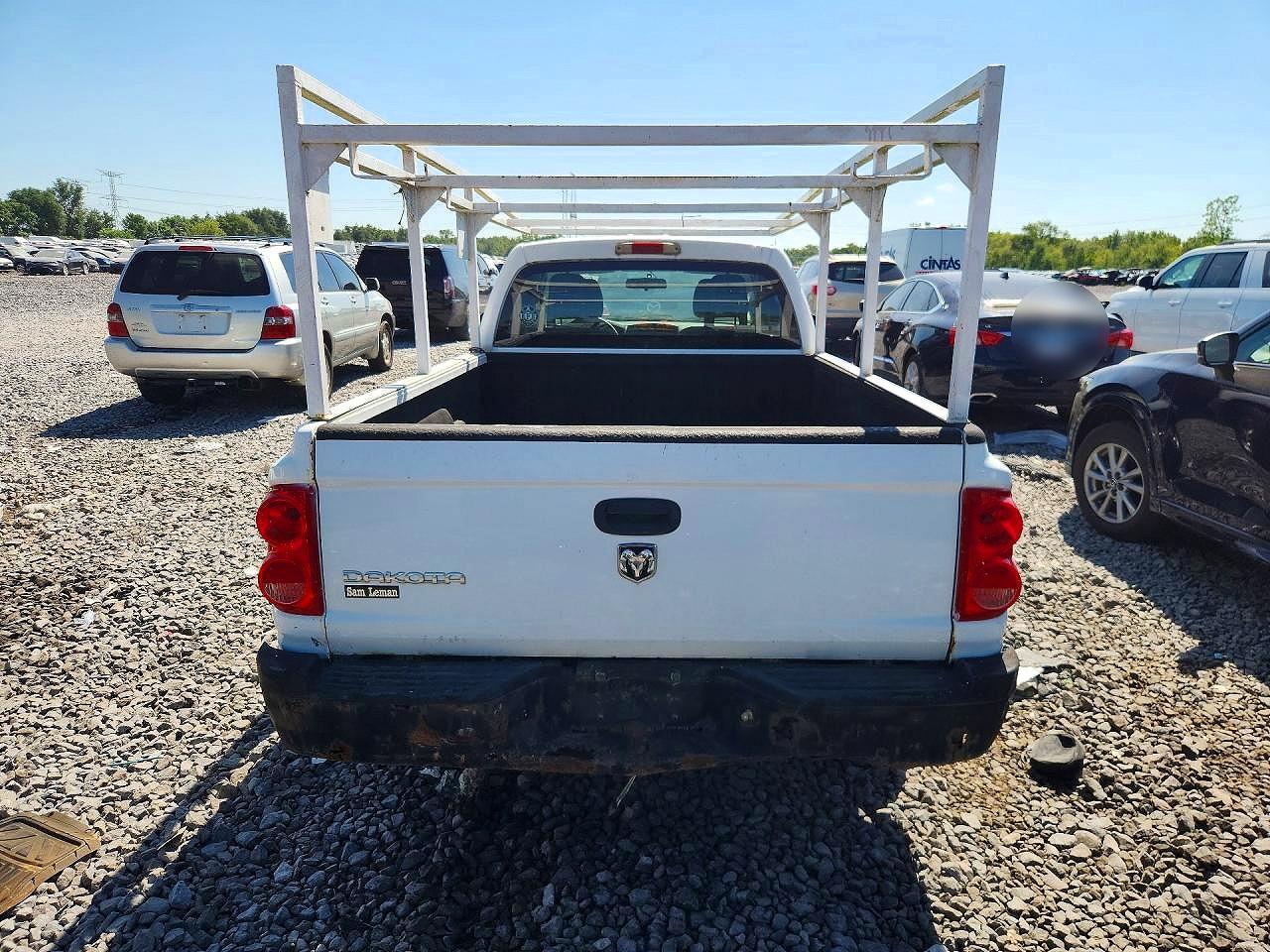 2006 Dodge Dakota St White vin: 1D7HE22K26S689590