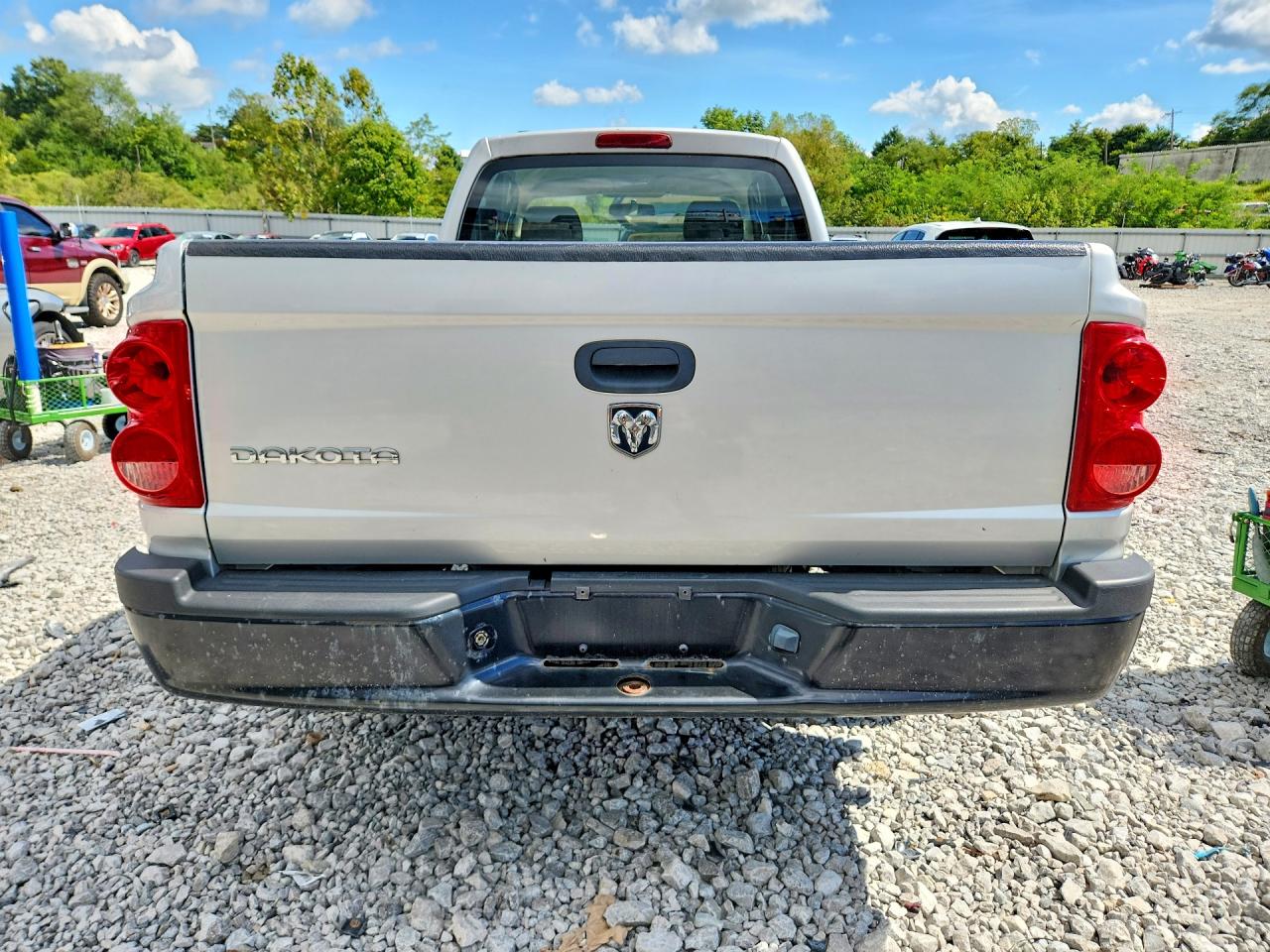 2008 Dodge Dakota St Gray vin: 1D7HE22K28S564754