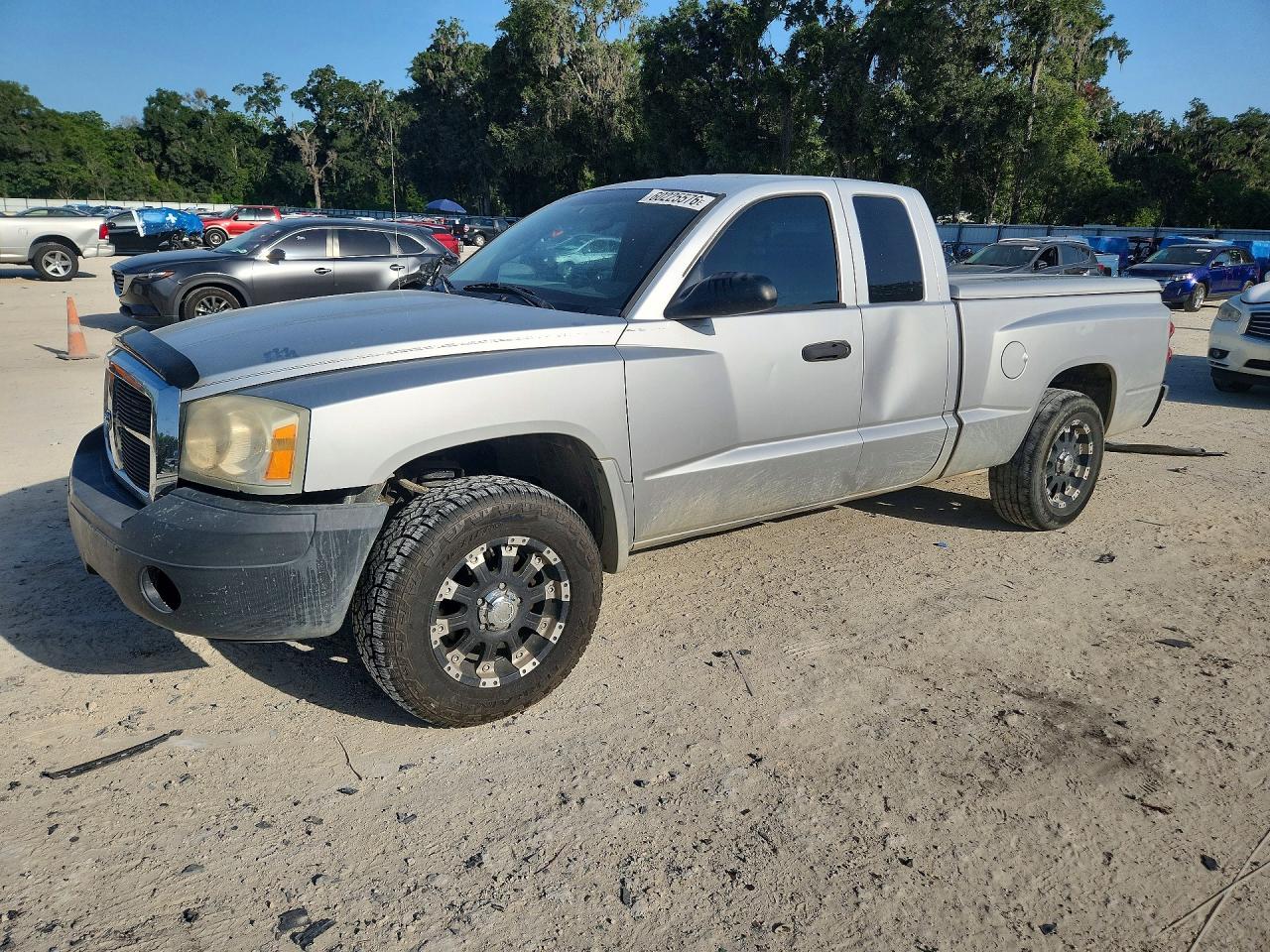 2006 Dodge Dakota St Silver vin: 1D7HE22K46S503760